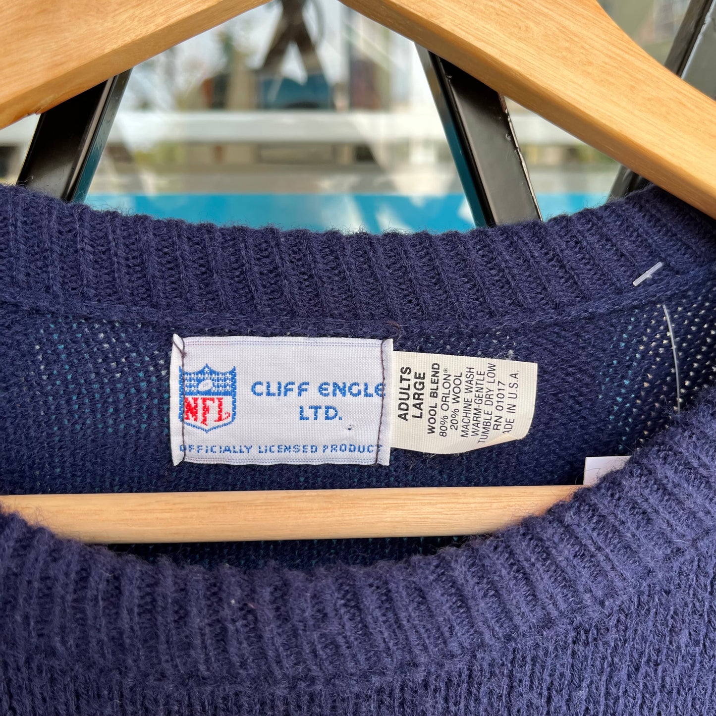 Vintage Dallas Cowboys Cliff Engle Sweater - Size L