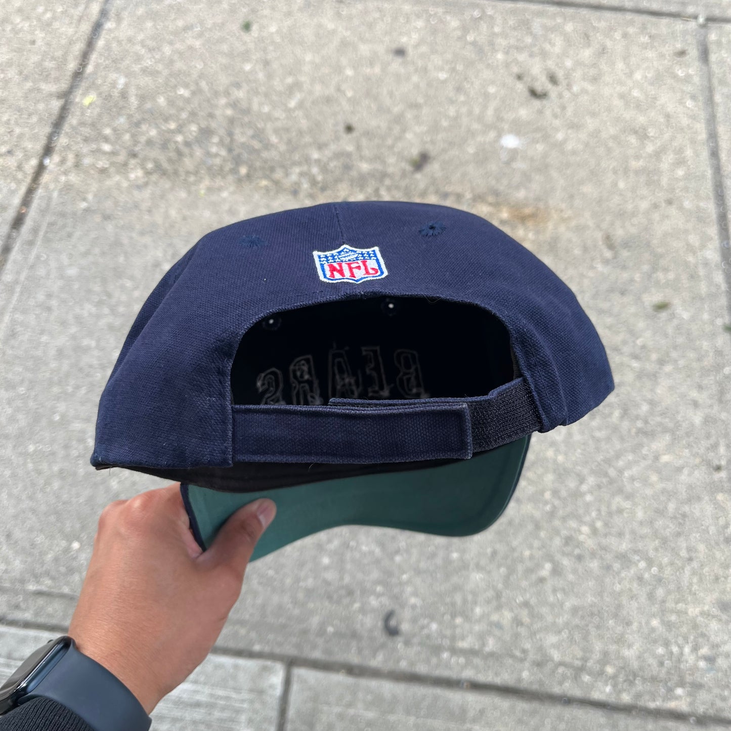 Vintage Nike Chicago Bears Velcro Back Hat