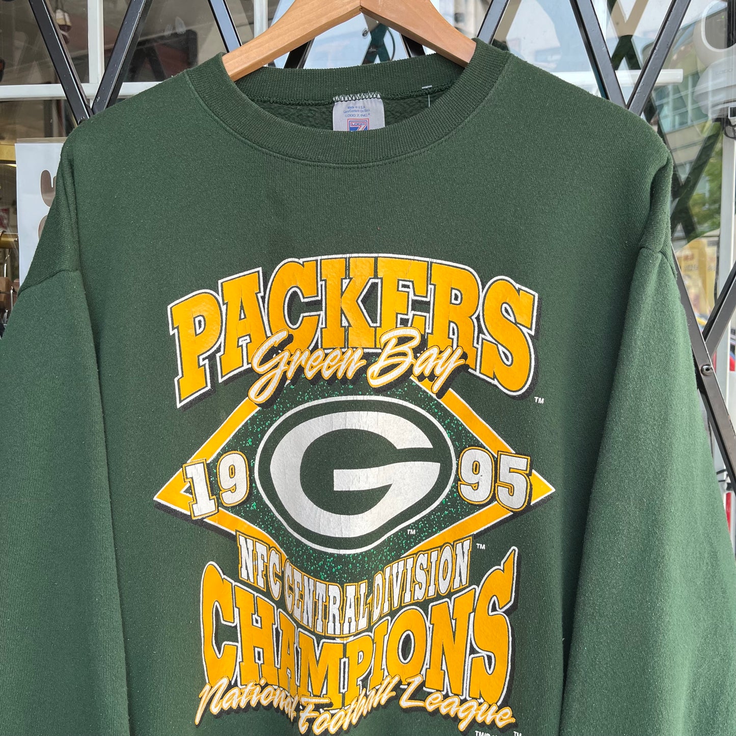 1995 Green Bay Packers Crewneck - Size L