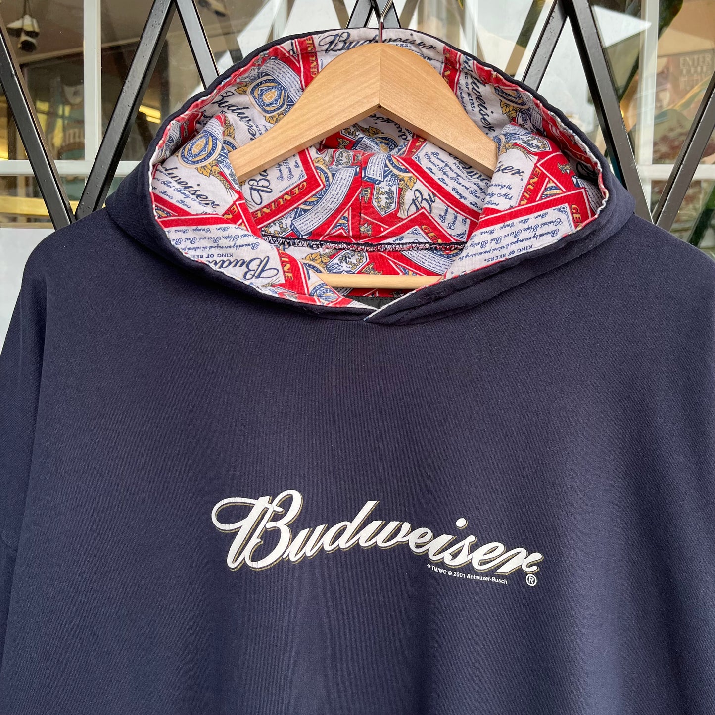2001 Budweiser Hoodie - Size XL