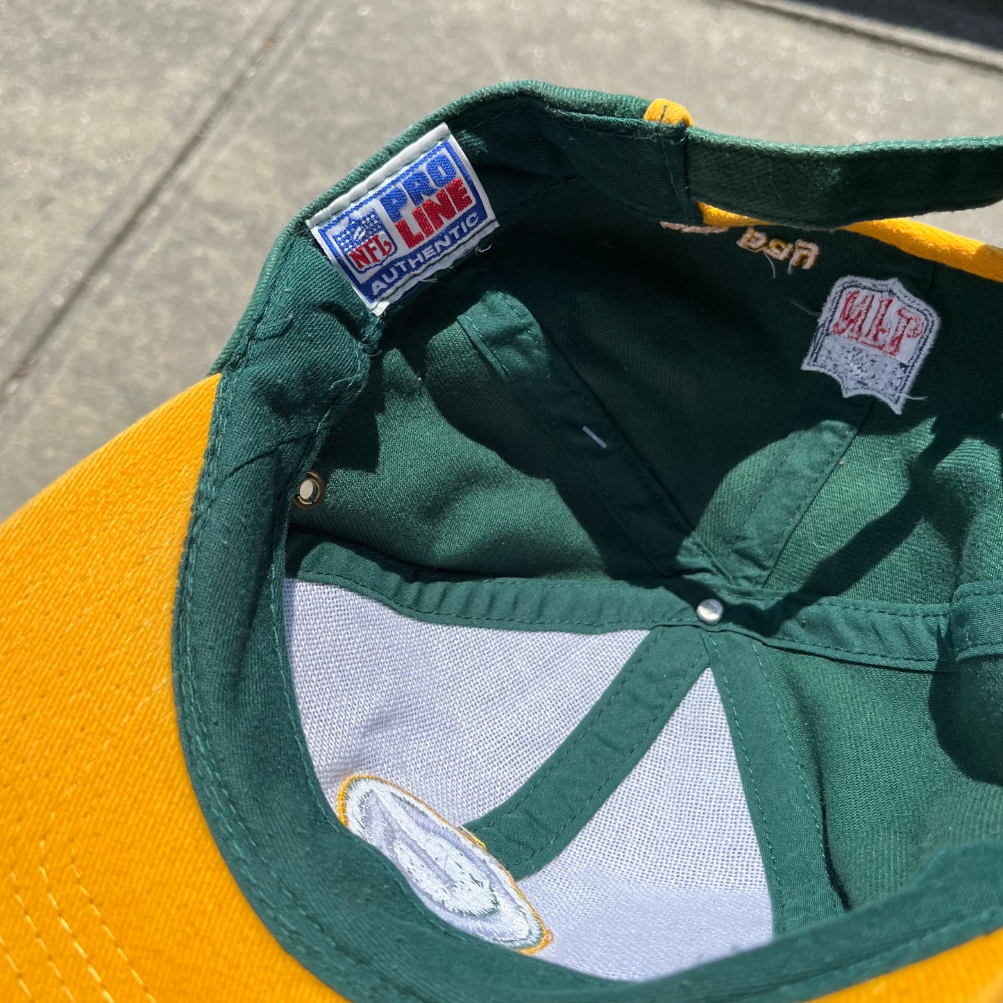 Vintage Green Bay Packers Strapback Hat