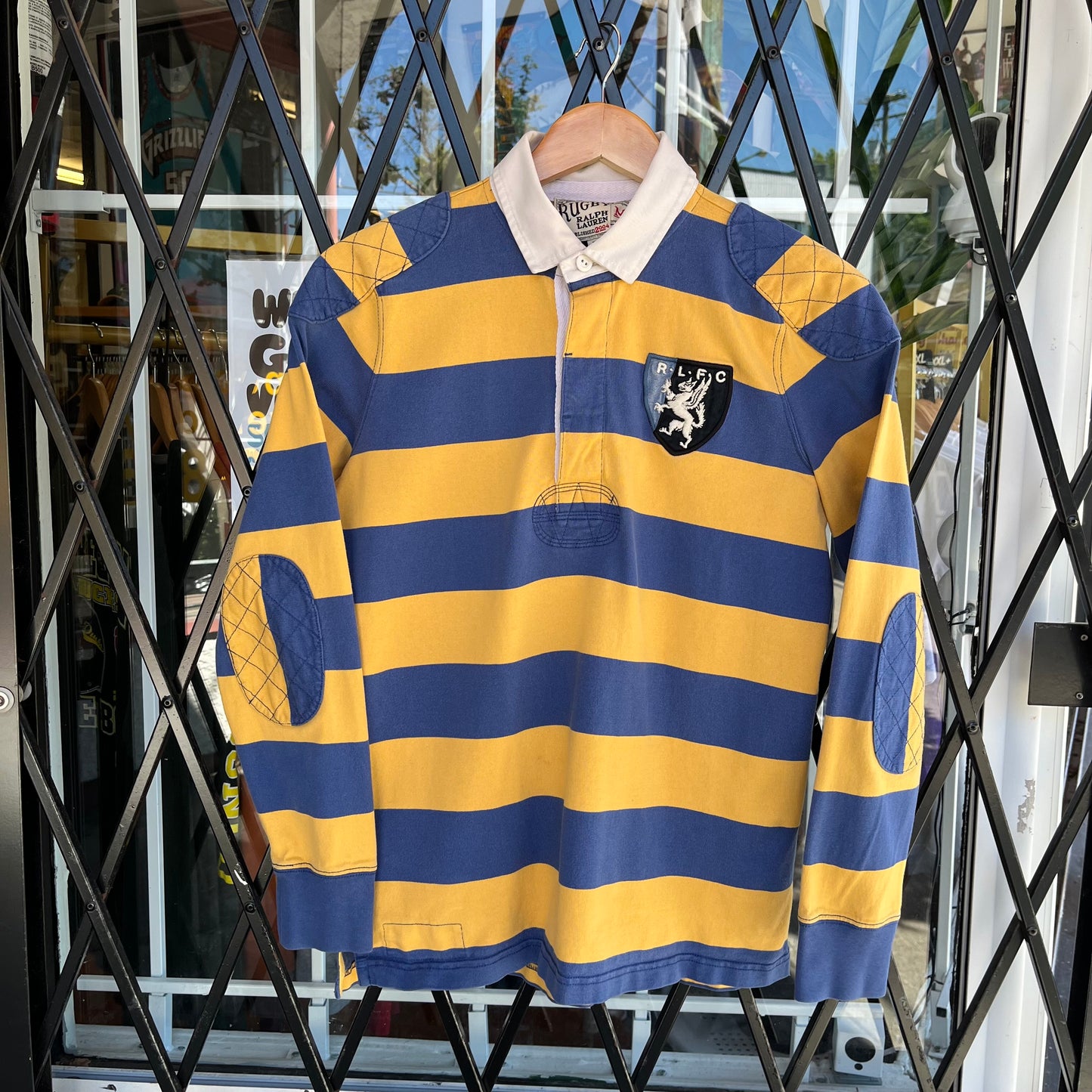 Vintage Polo Ralph Lauren Rugby Long Sleeve - Size M