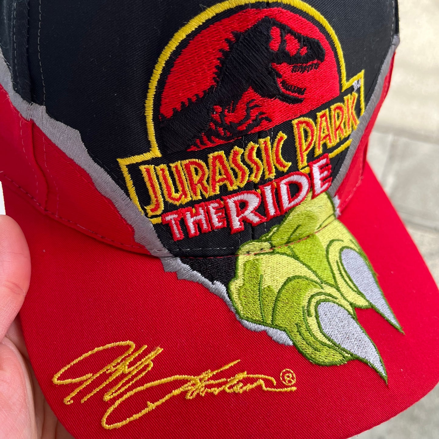 Vintage Jeff Gordon x Jurassic Park The Ride Univeral Studios Snapback