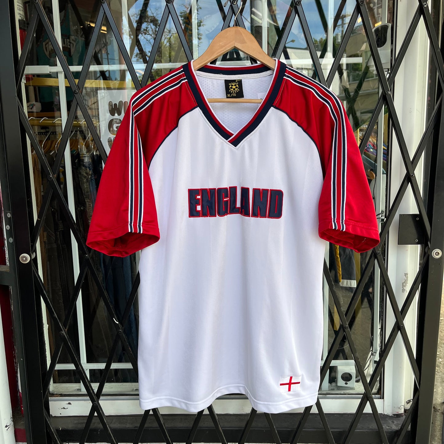 Y2K England Jersey Shirt - Size XL