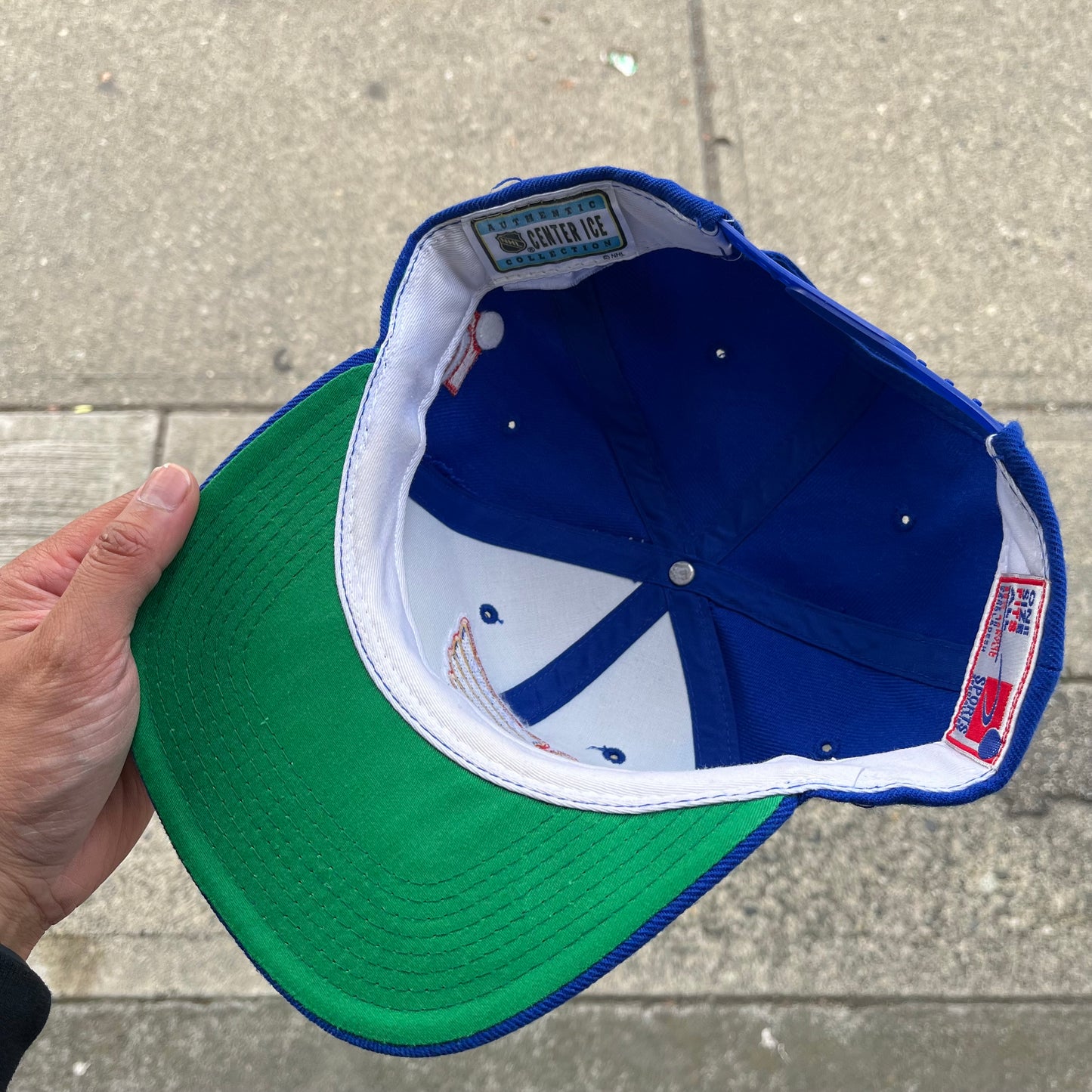 Vintage Sport Specialties St. Louis Blues Plain Logo Snapback