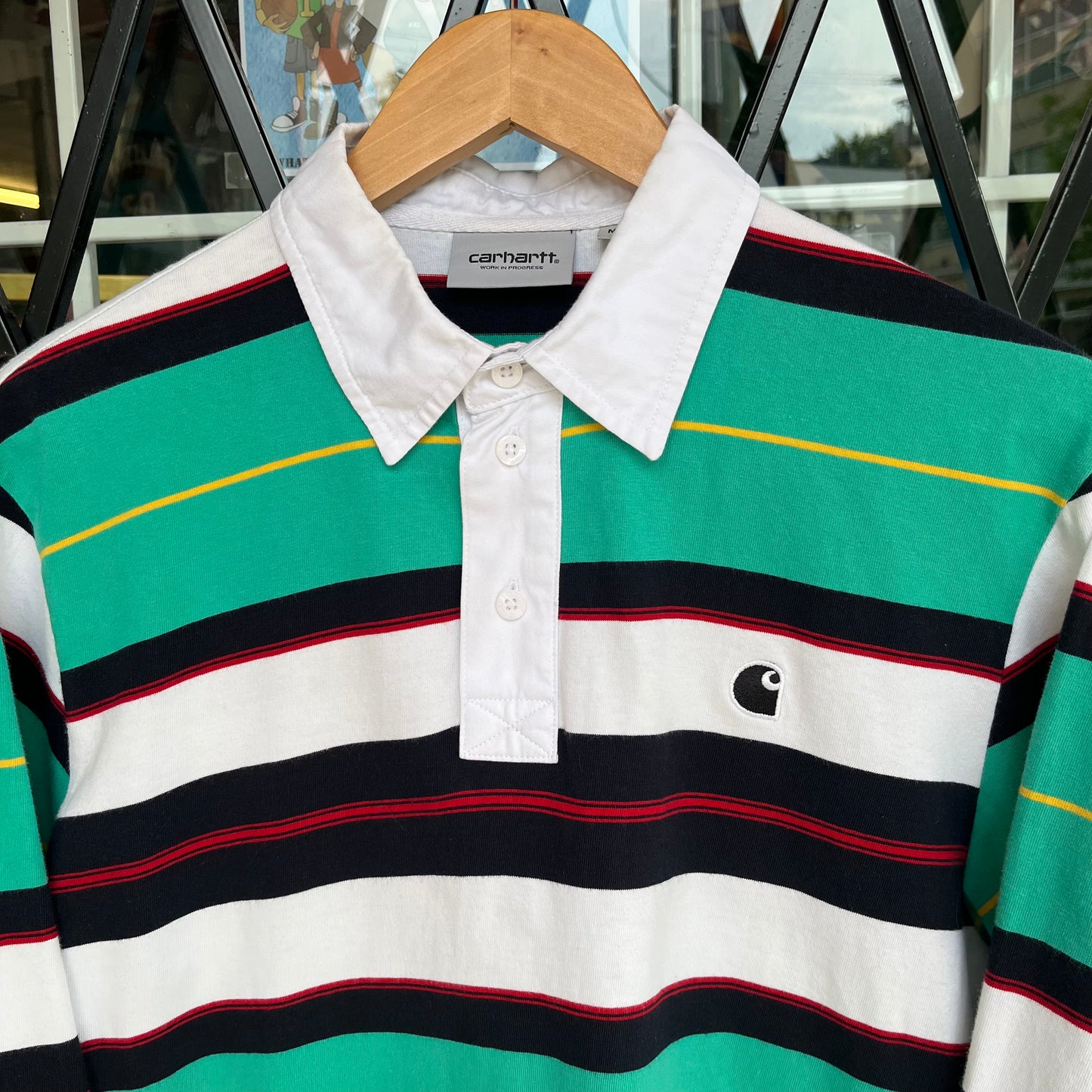 Vintage Carhartt WIP Long Sleeve Shirt - Size M