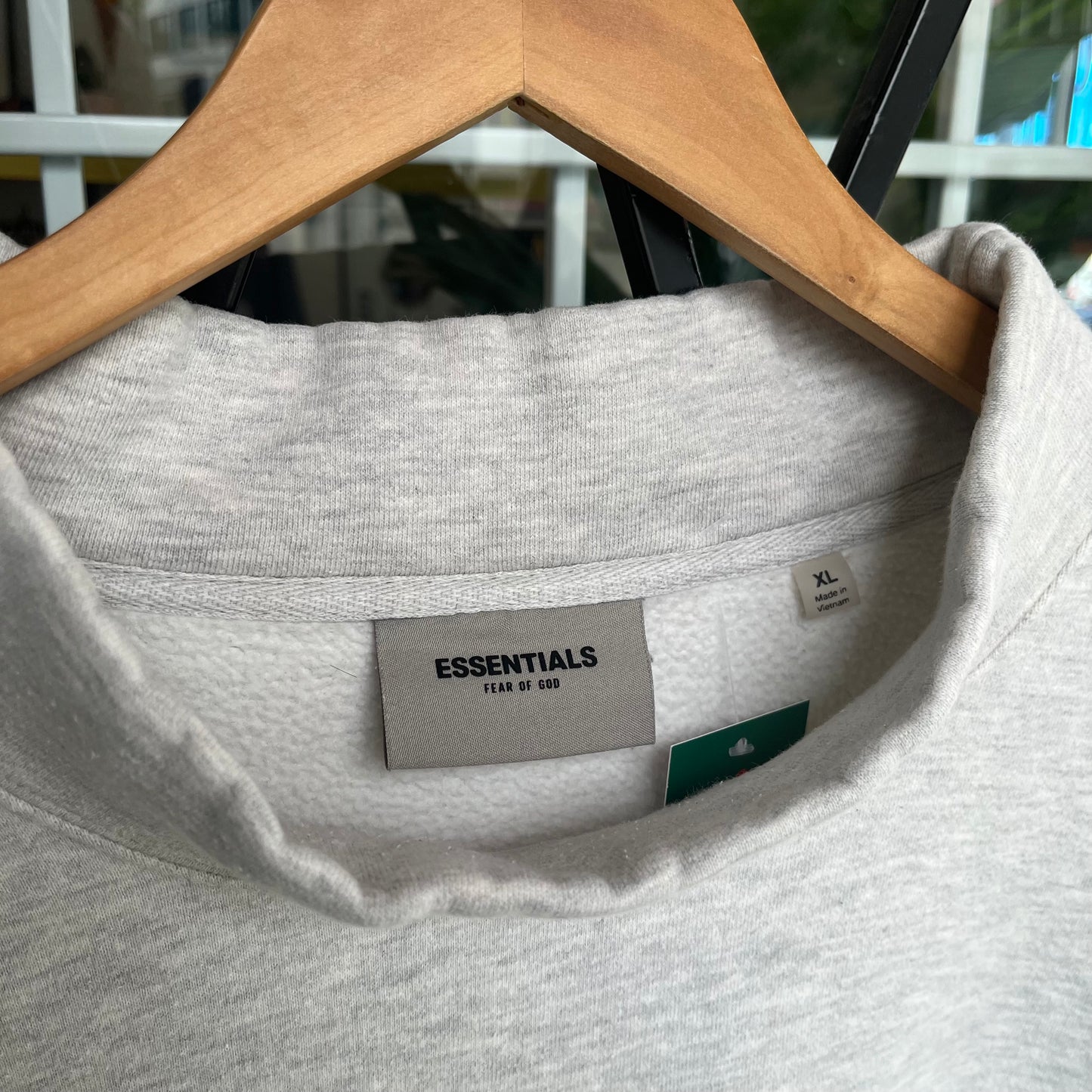 Fear of God Essentials Mock Neck Sweater - Size XL