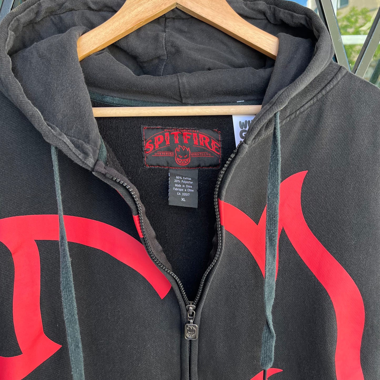 Y2K Spitefire Wheels Hoodie - Size XL