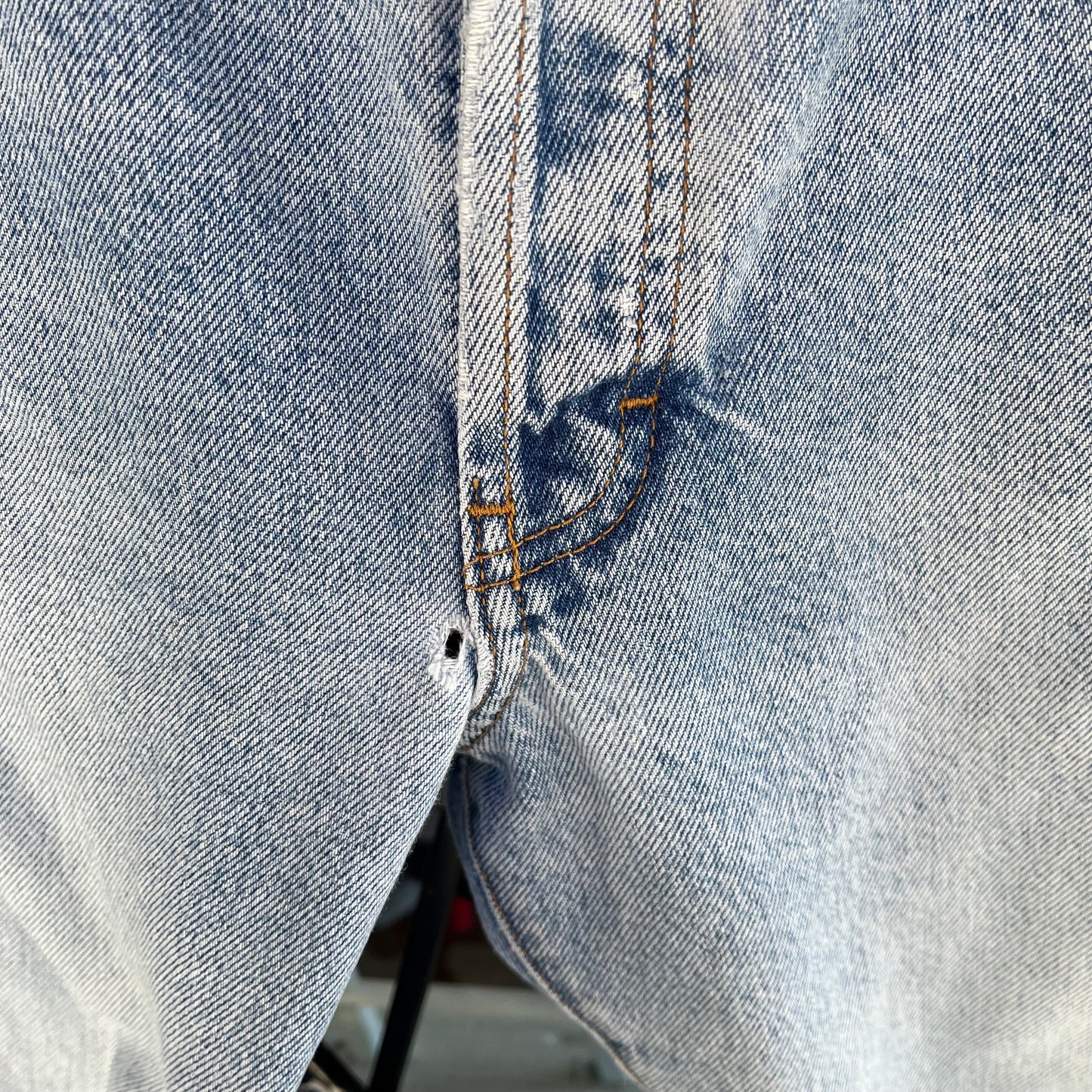Vintage Calvin Klein Button Fly Denim Pants - Size 32W