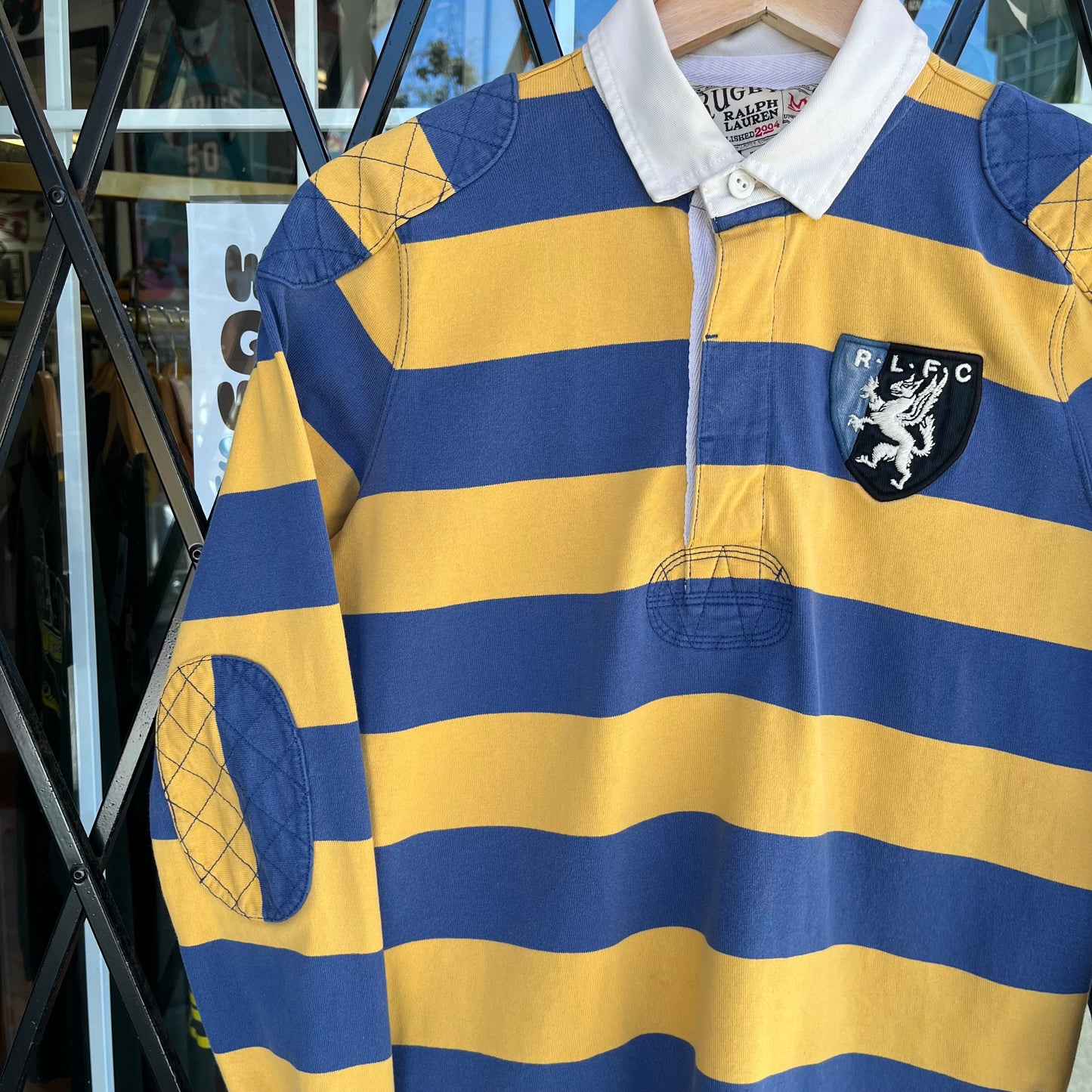 Vintage Polo Ralph Lauren Rugby Long Sleeve - Size M