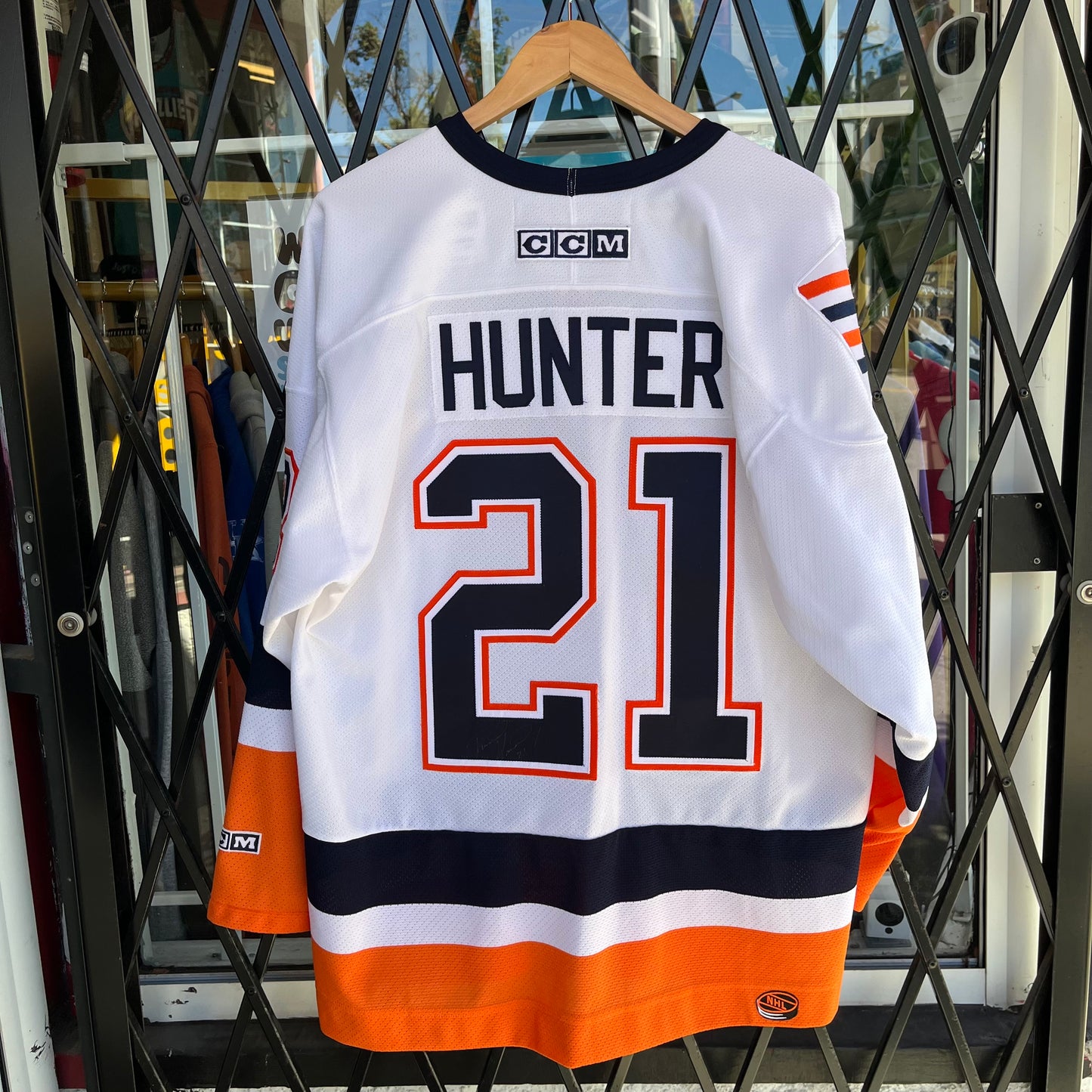 Vintage NY Islanders Hunter Jersey - Size L