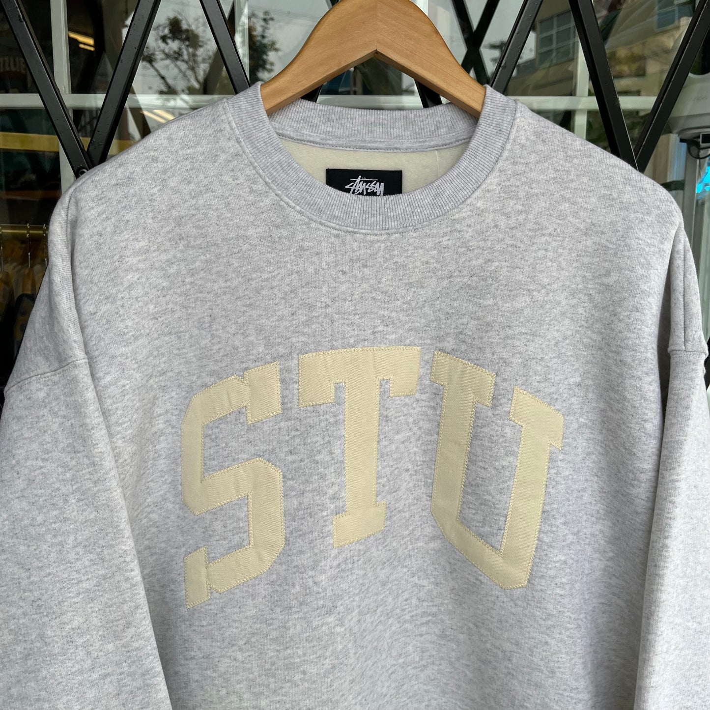 Stussy “STU” Relaxed Crew - Size M