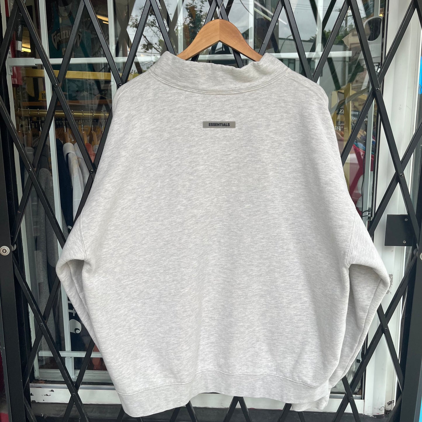 Fear of God Essentials Mock Neck Sweater - Size XL