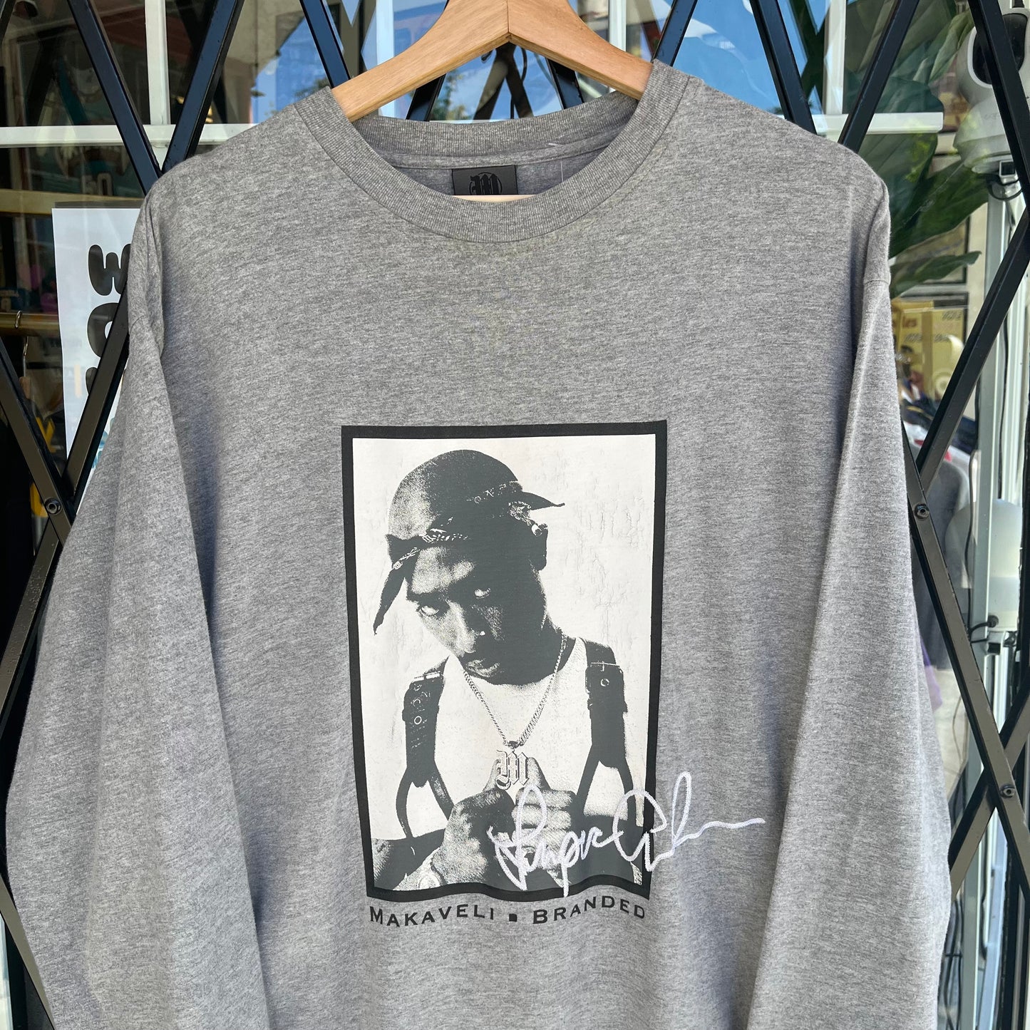 Y2K Makaveli Tupac Long Sleeve - Size XL