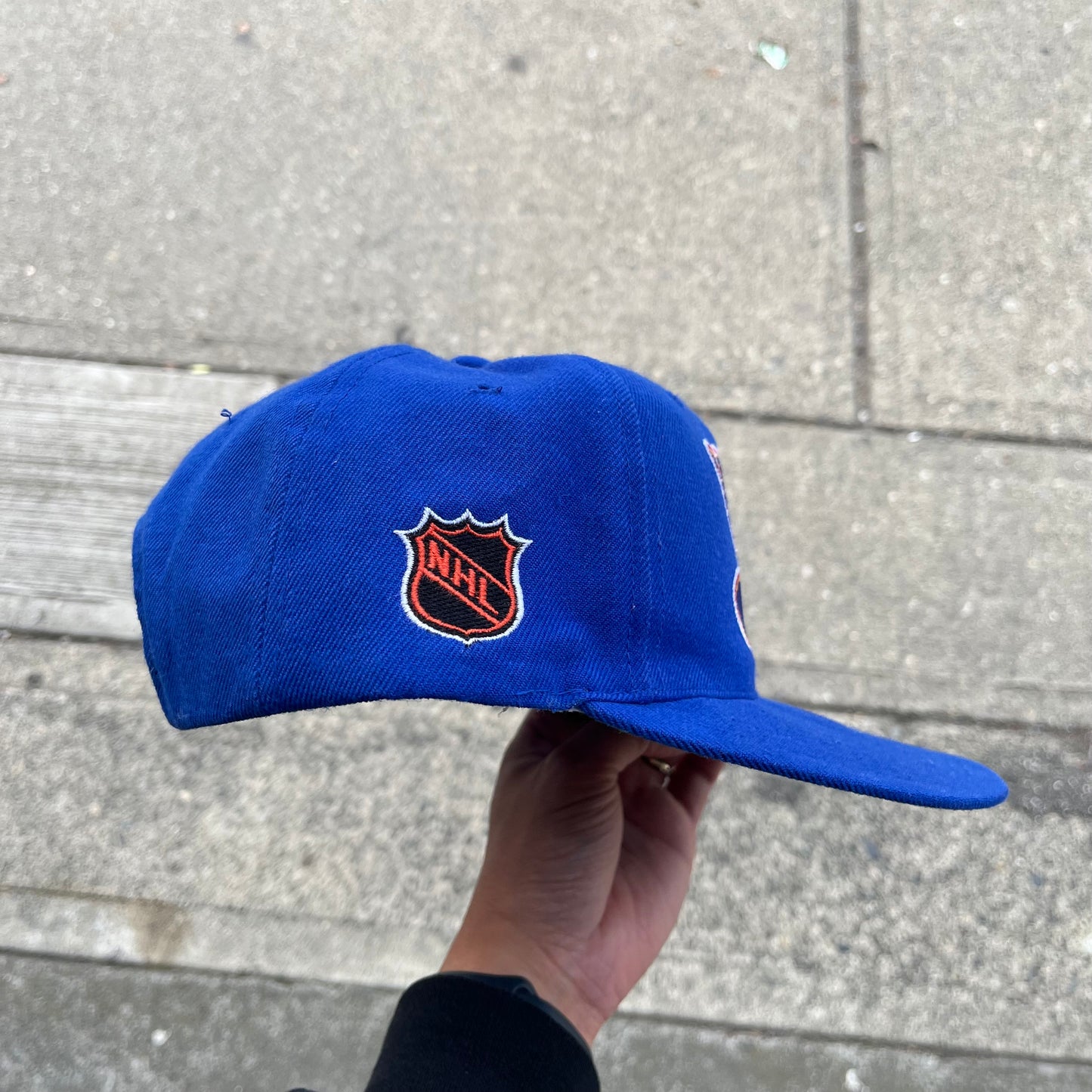 Vintage Sport Specialties St. Louis Blues Plain Logo Snapback
