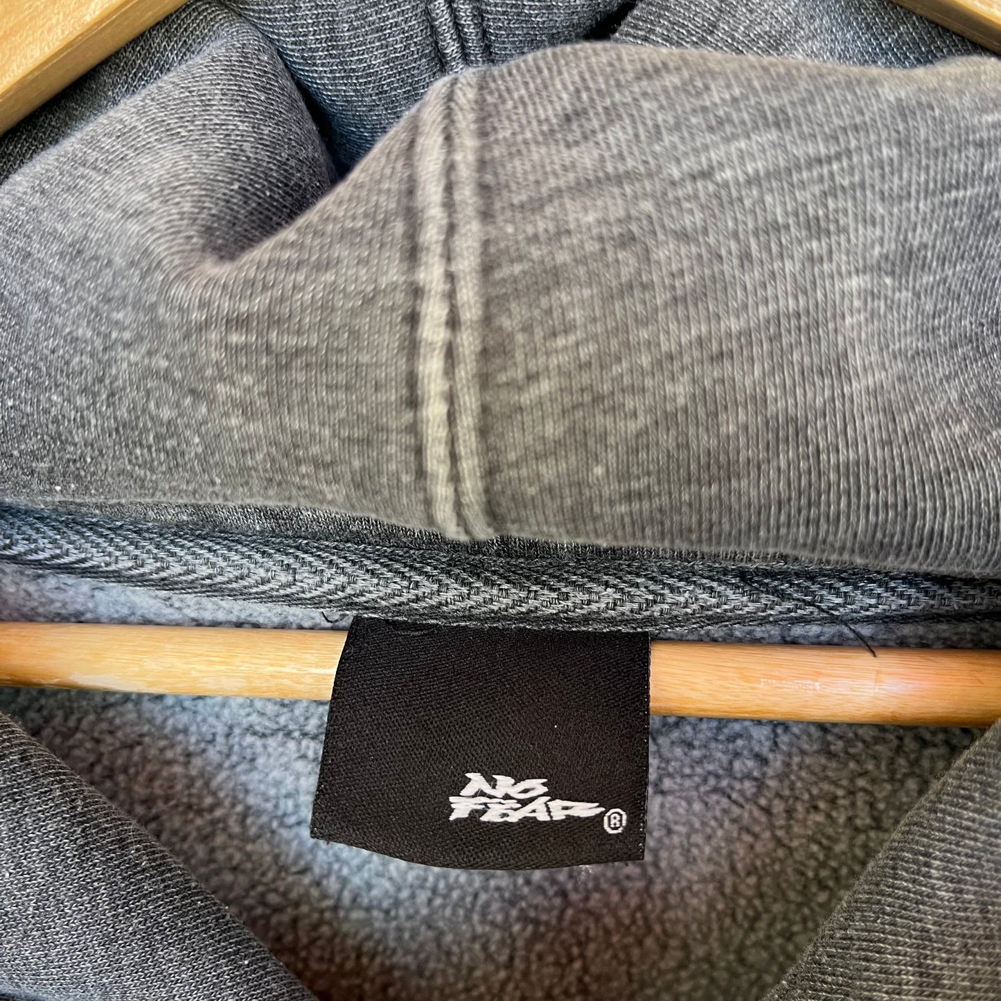 Y2K No Fear Hoodie - Size XL