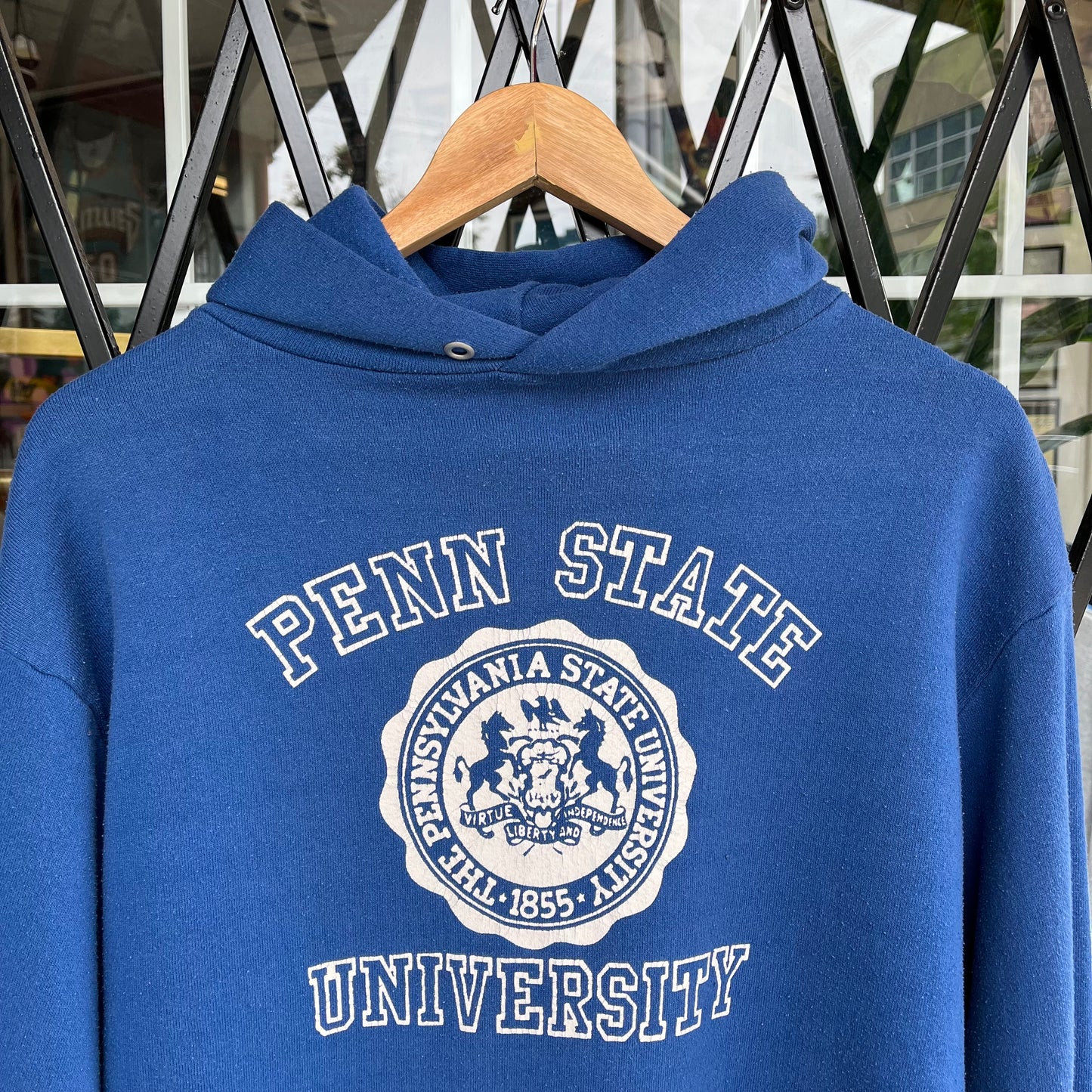 Vintage 90s Penn State University Hoodie - Size L