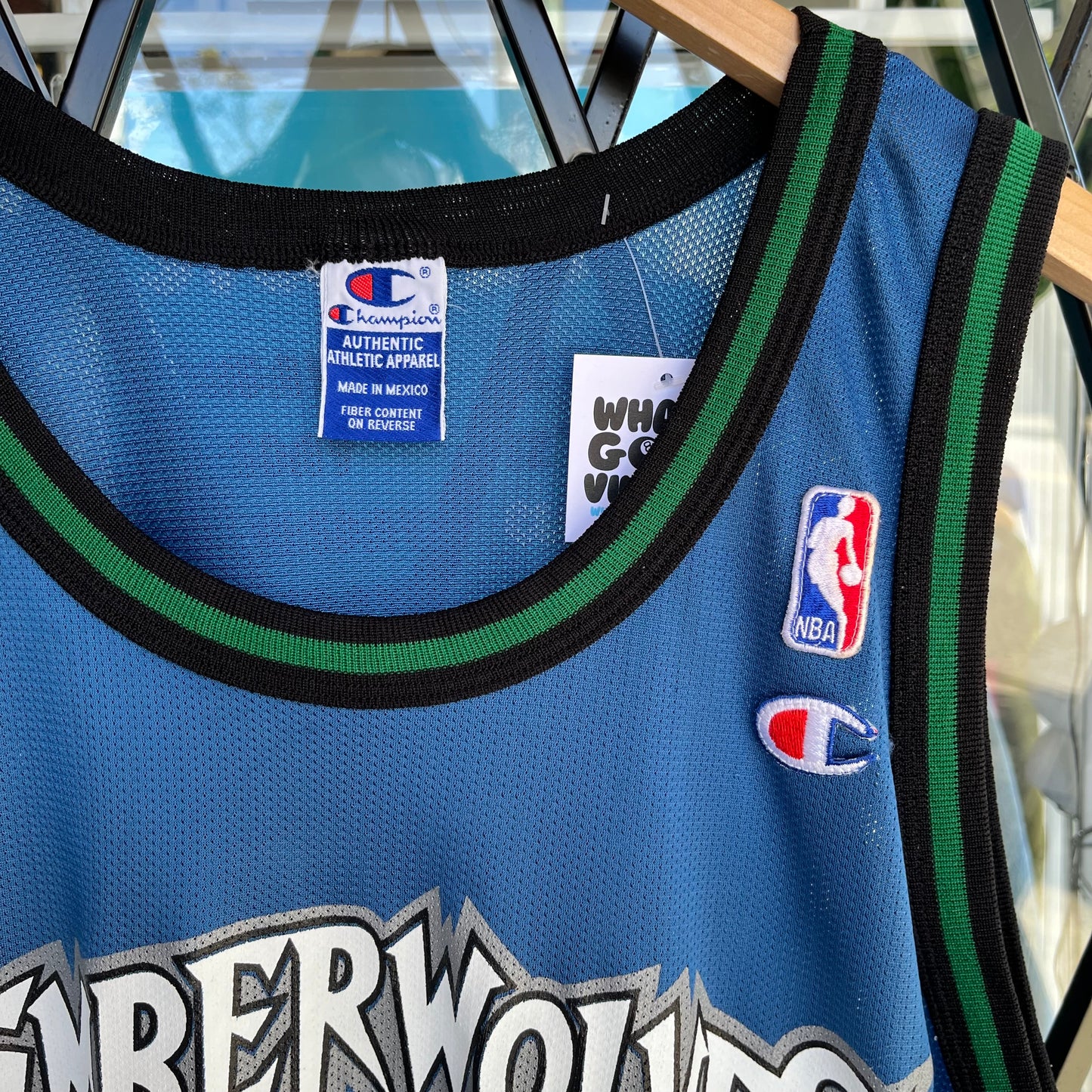 Vintage Champion Timberwolves Marbury Jersey - Size 52 (XXL)