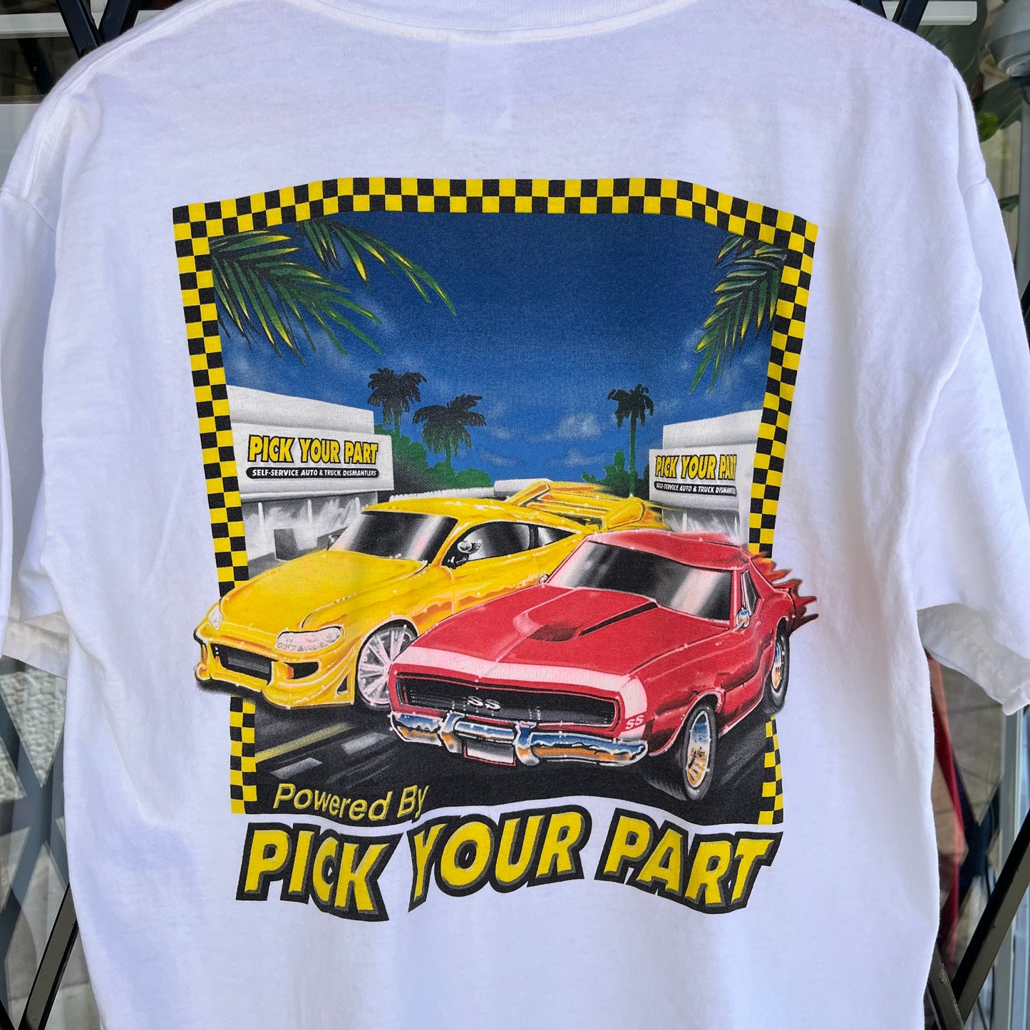 Pick Your Part Car Tee - Size L