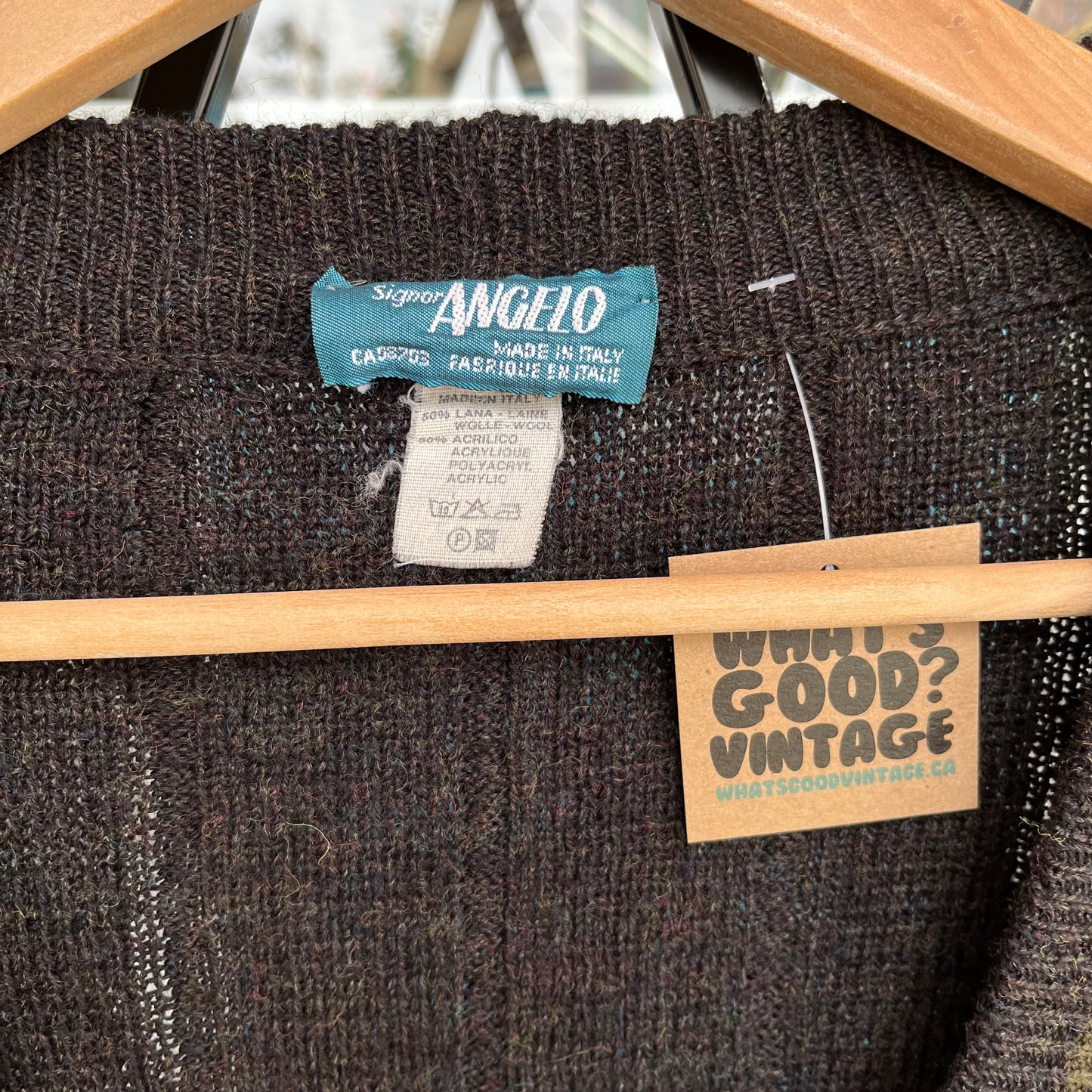 Vintage Knit Cardigan - Size XL