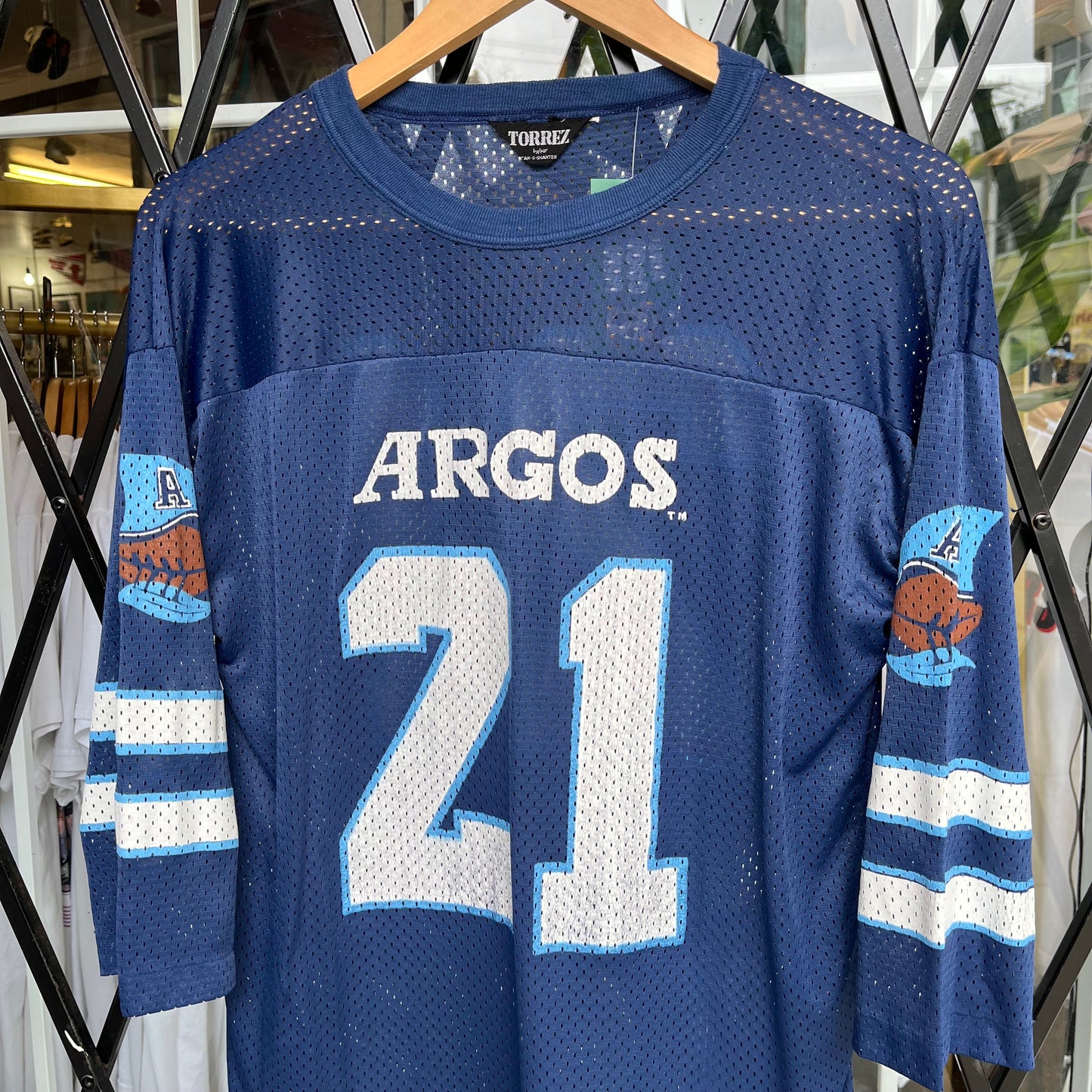 1970’s CFL Toronto Argos 3/4 Sleeve Jersey - Size M
