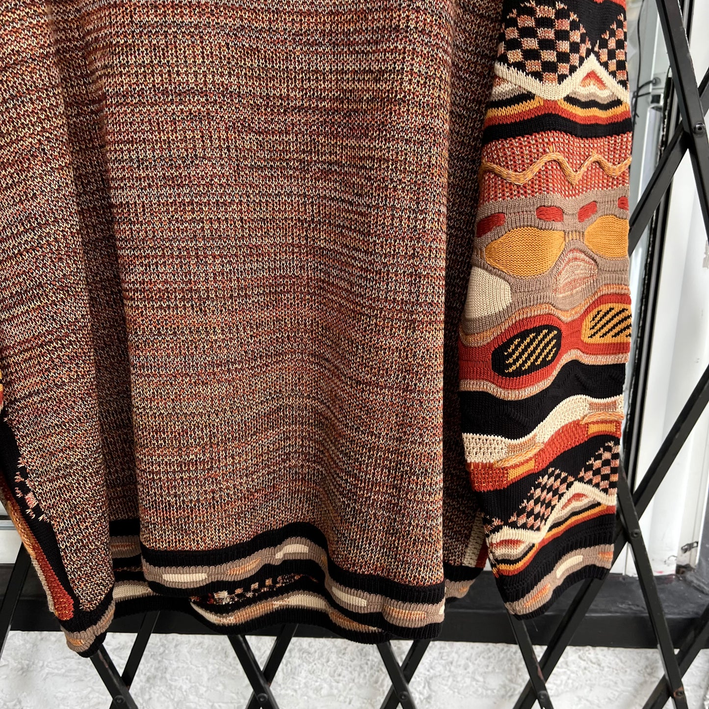 Vintage Coogi Style 3D Knit Sweater - Size 4XL