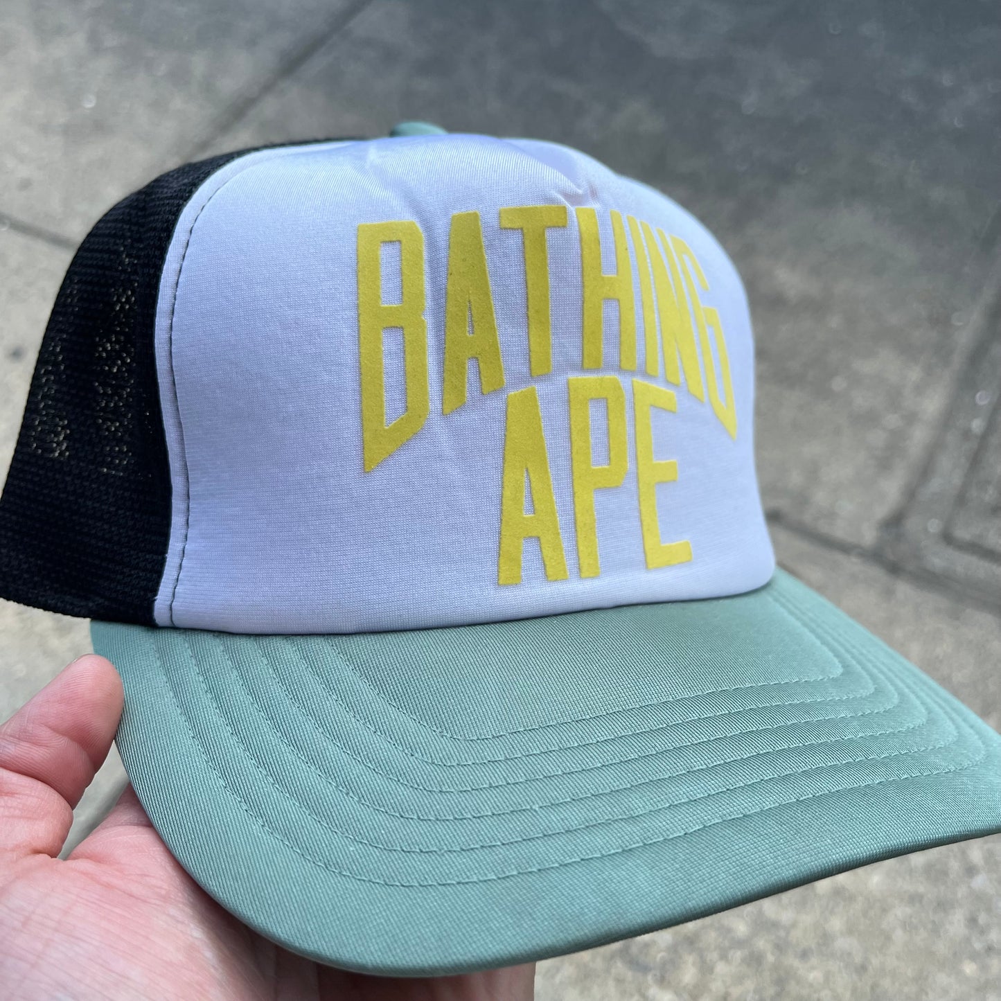 Bape Trucker Hat Japan Exclusive