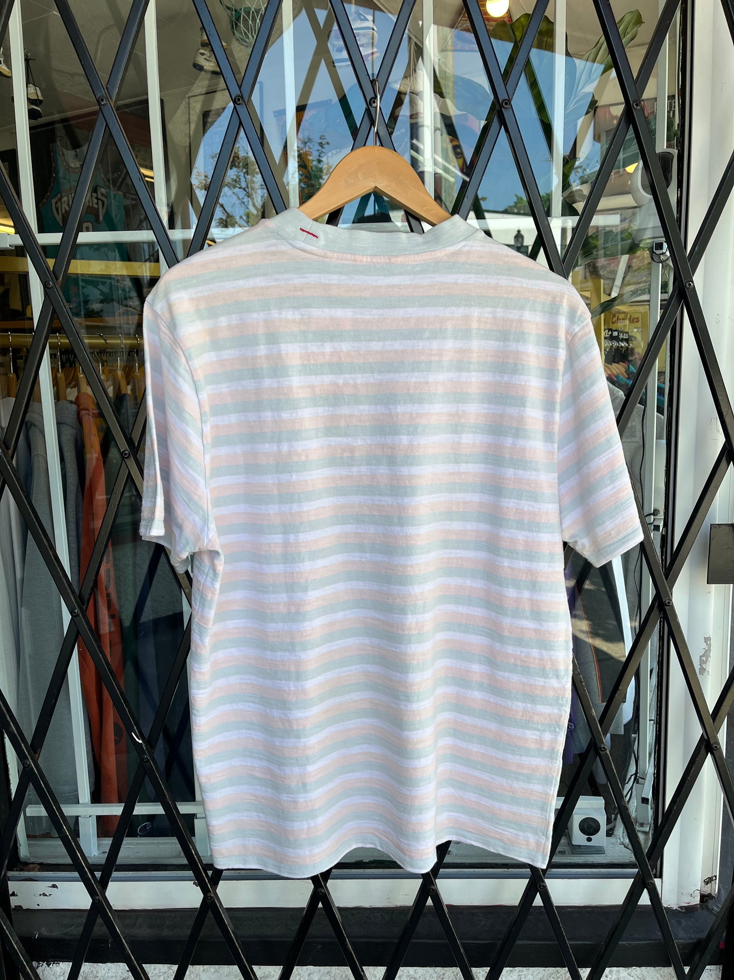 A$AP Rocky x Guess Stripe Tee - Size L