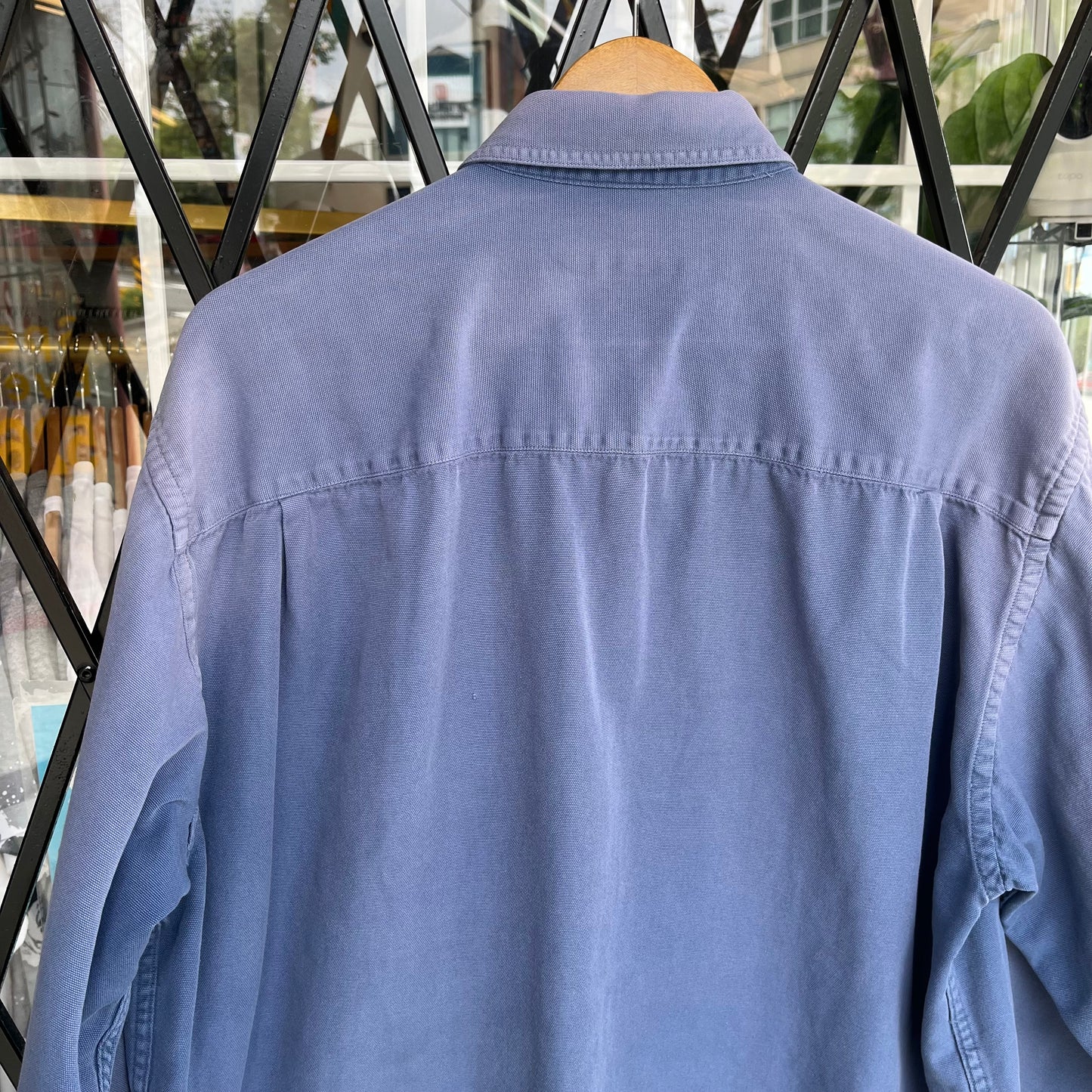 Vintage Faded Oversized Button Up Shirt - Fits Size XXL