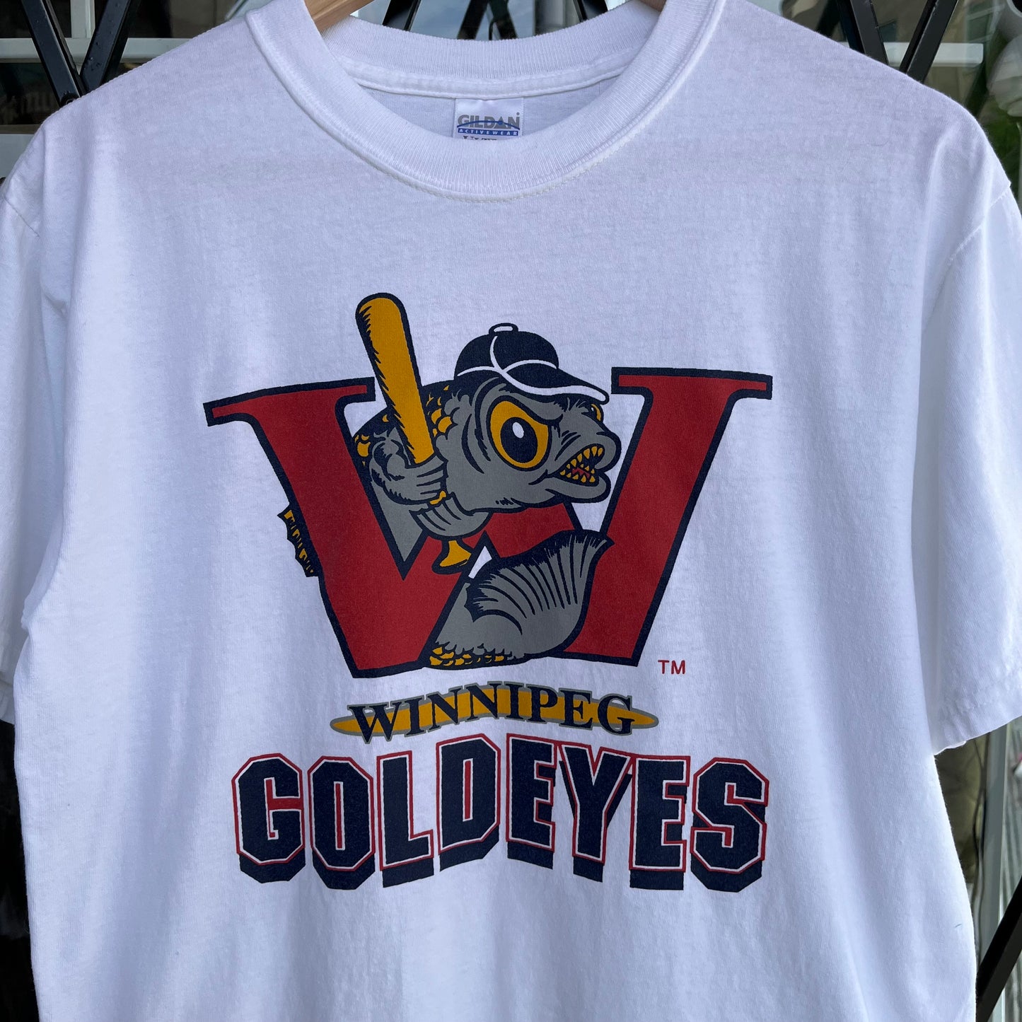 Vintage Winnipeg Goldeyes Tee - Size M