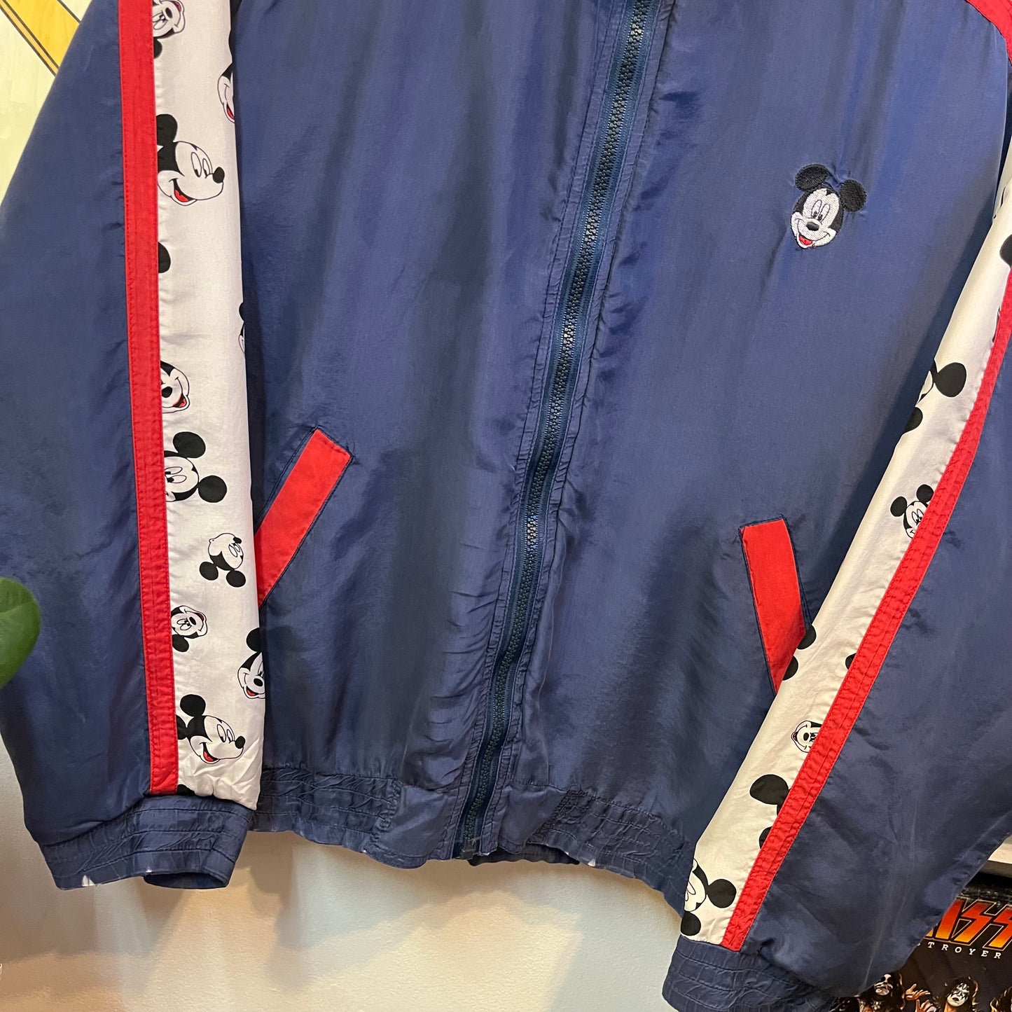 Vintage Mickey Mouse Windbreaker - Size L
