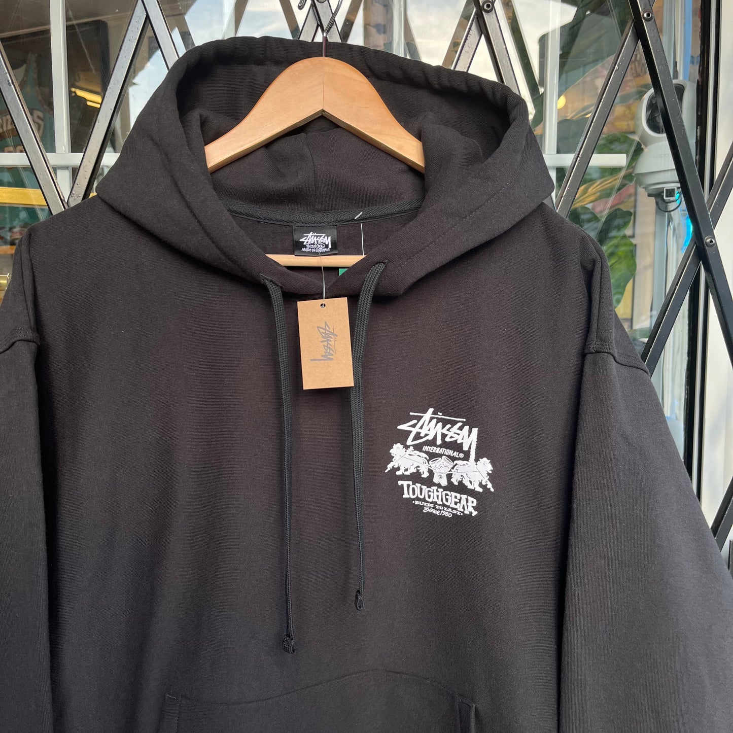 Stussy Tough Gear Int. Hoodie - Size XL