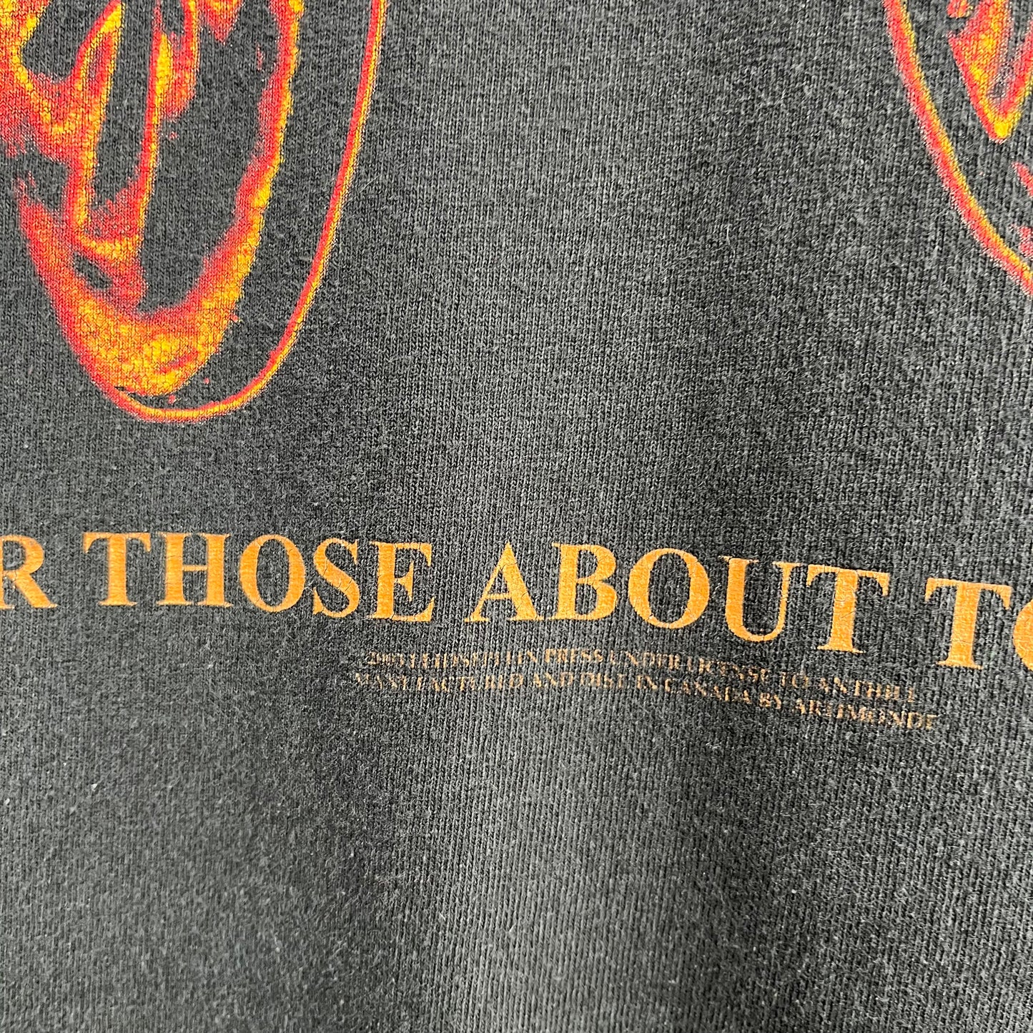 2001 AC/DC Tee - Size L