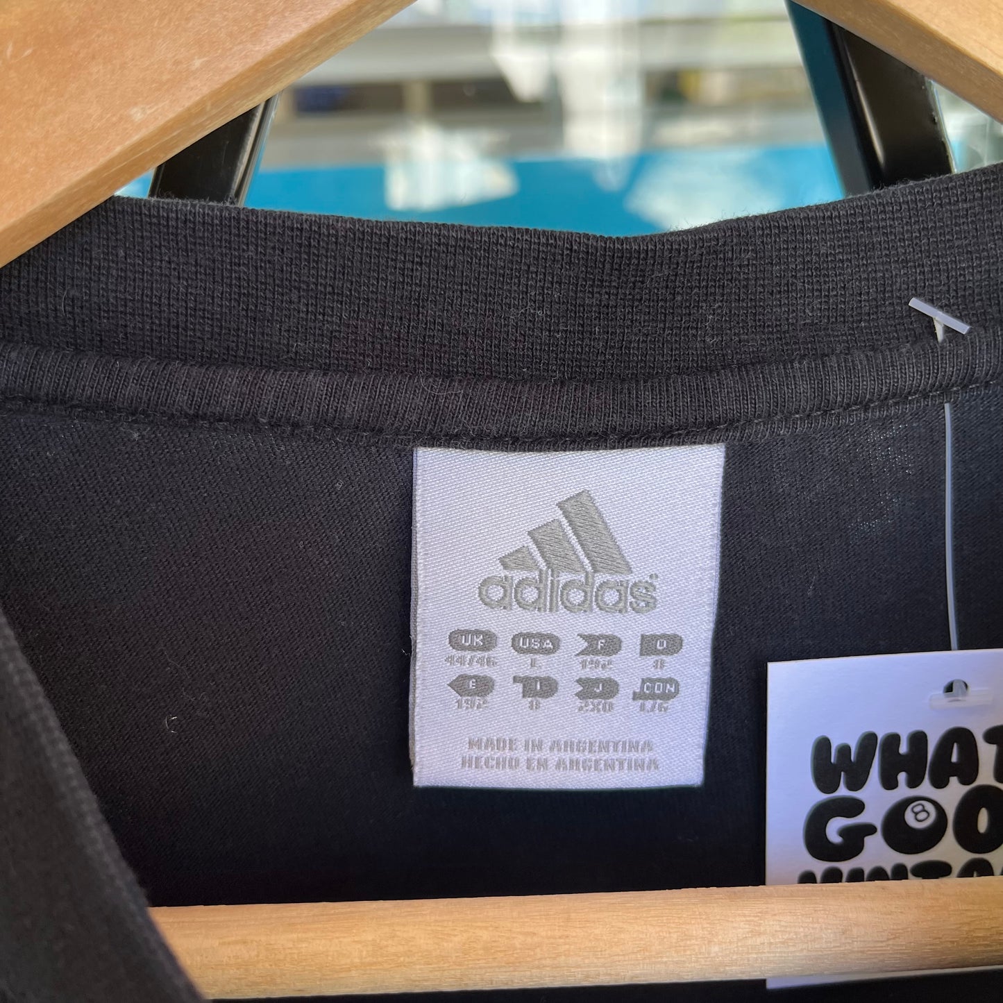 Adidas NZ All Blacks Rugby Tee - Size L