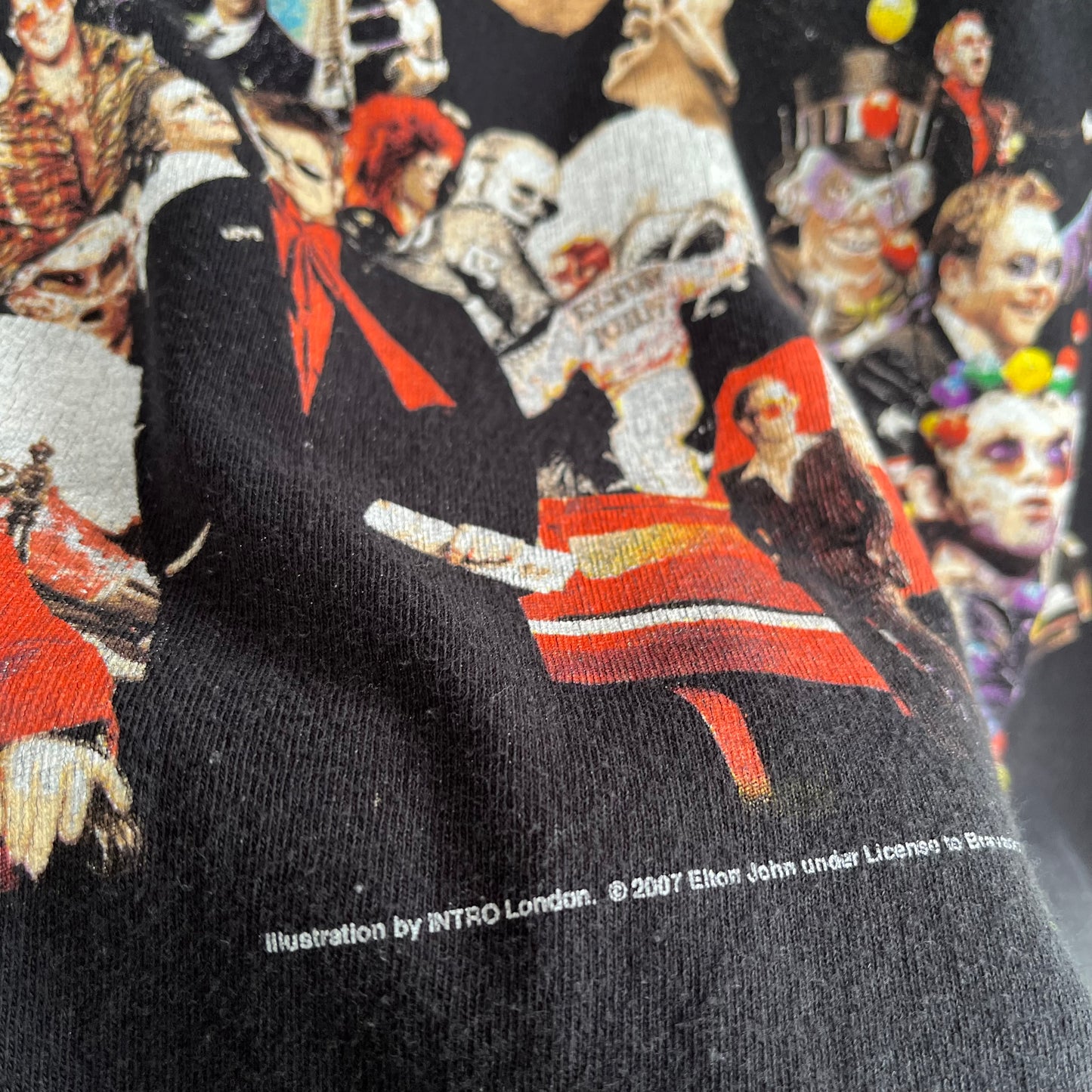 2008 Elton John Rocket Man Tour Tee - Size M