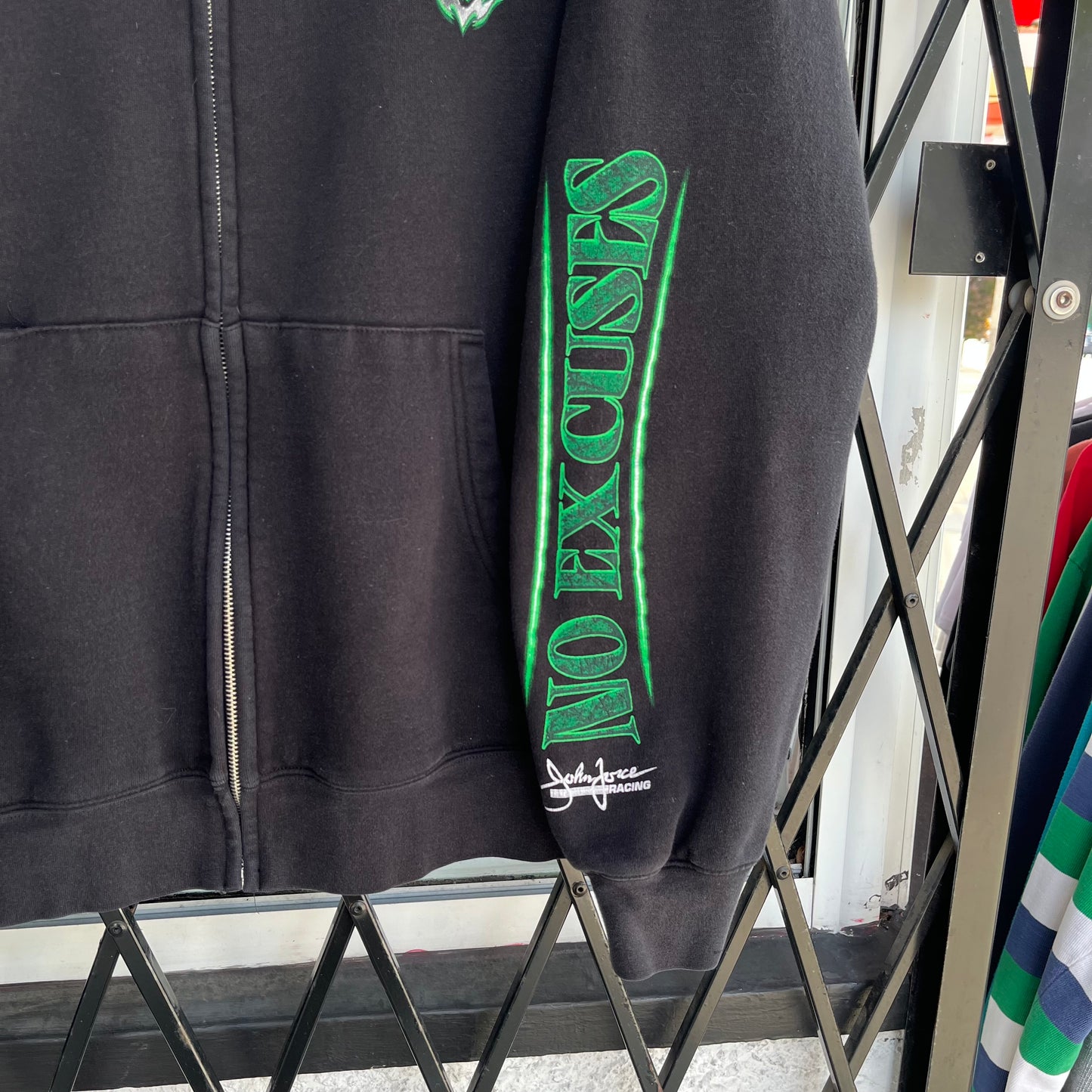 2009 John Force Racing Hoodie - Size L