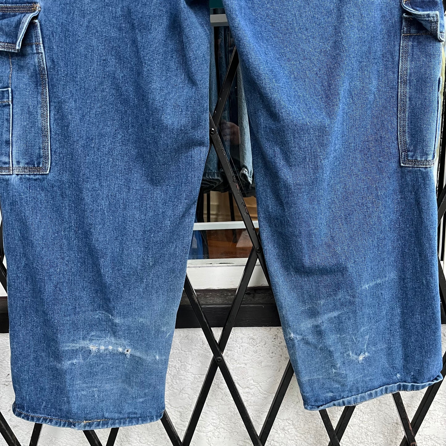 Y2K Wake Baggy Jeans - Size 38W