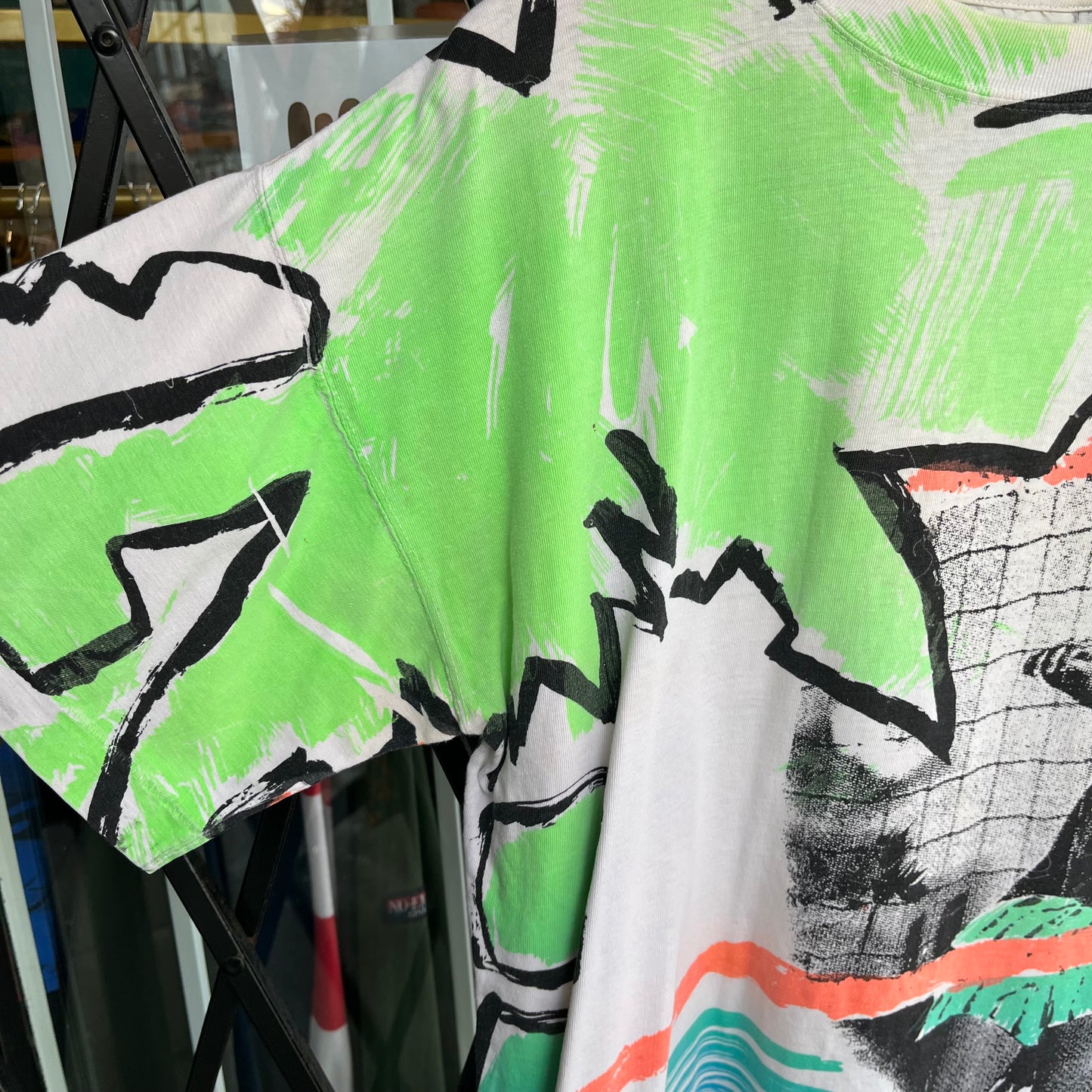 Vintage Beach Volleyball AOP Tee - Size L