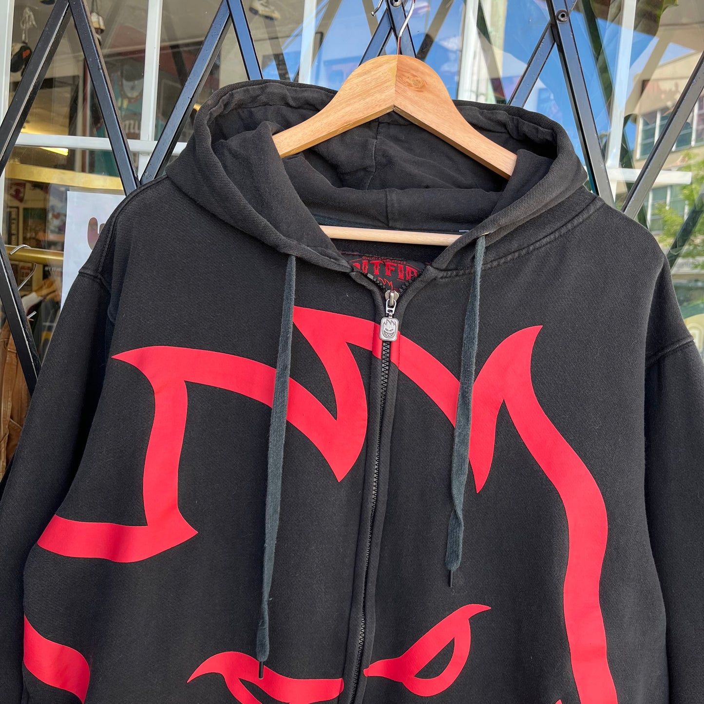 Y2K Spitefire Wheels Hoodie - Size XL
