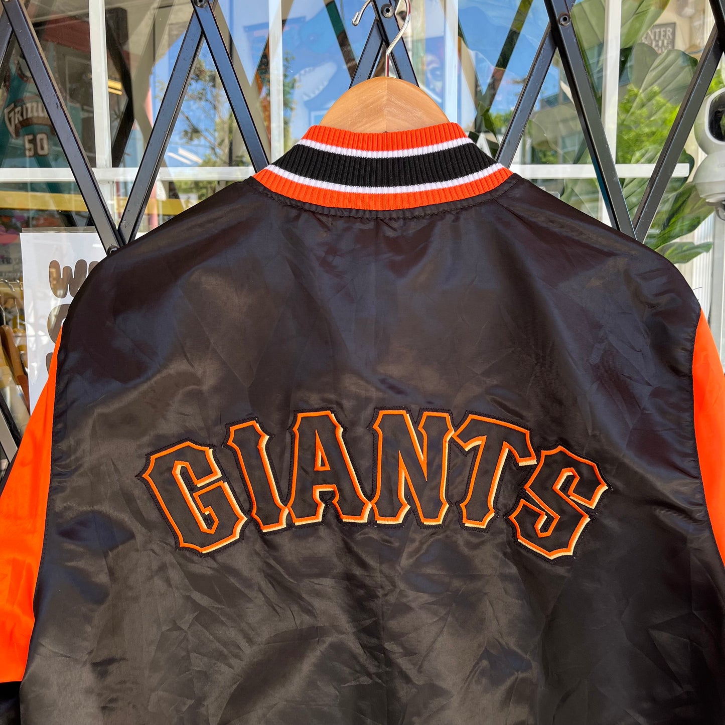 Starter SF Giants Satin Jacket - Size L