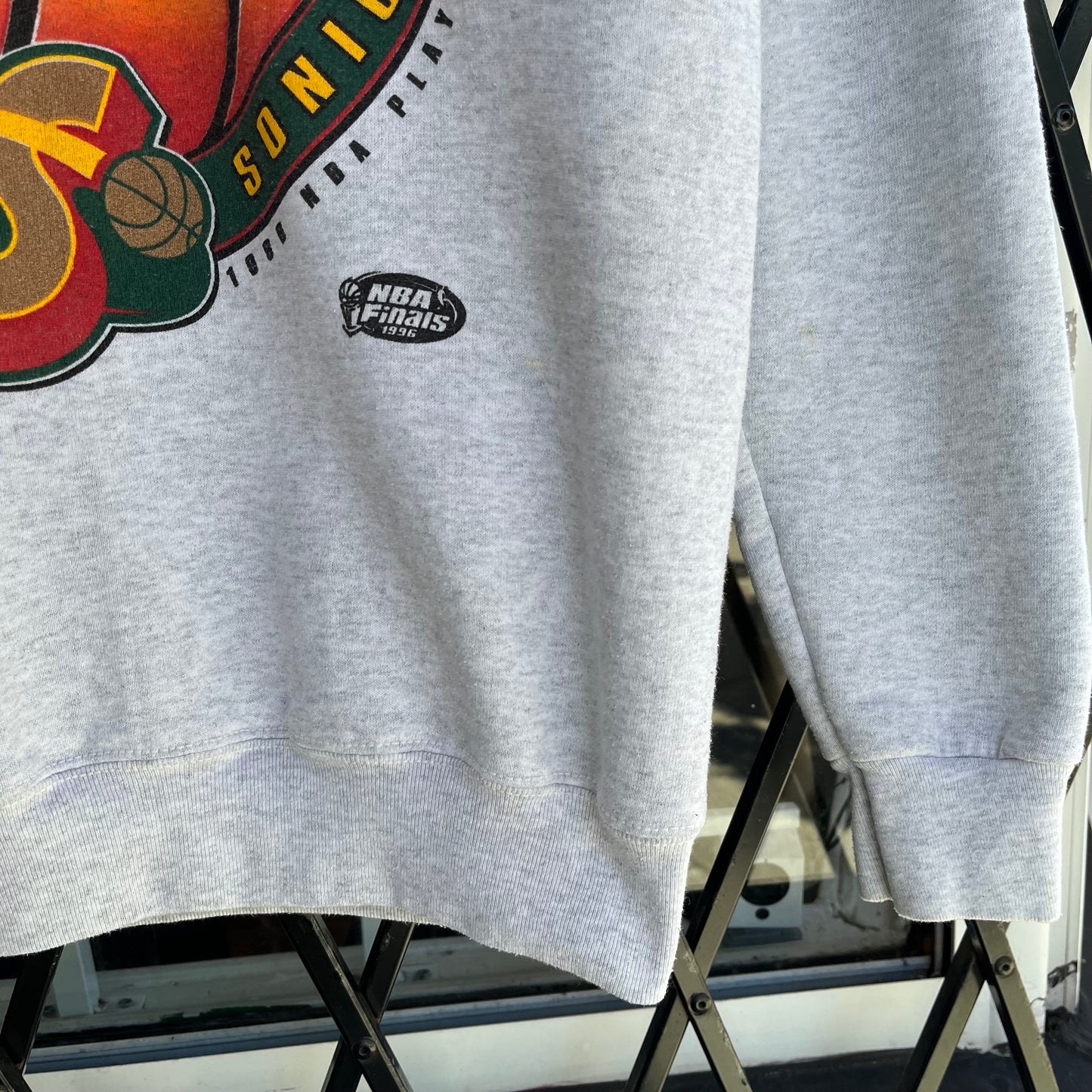 1996 Seattle SuperSonics WCF Championship Crewneck - Size M