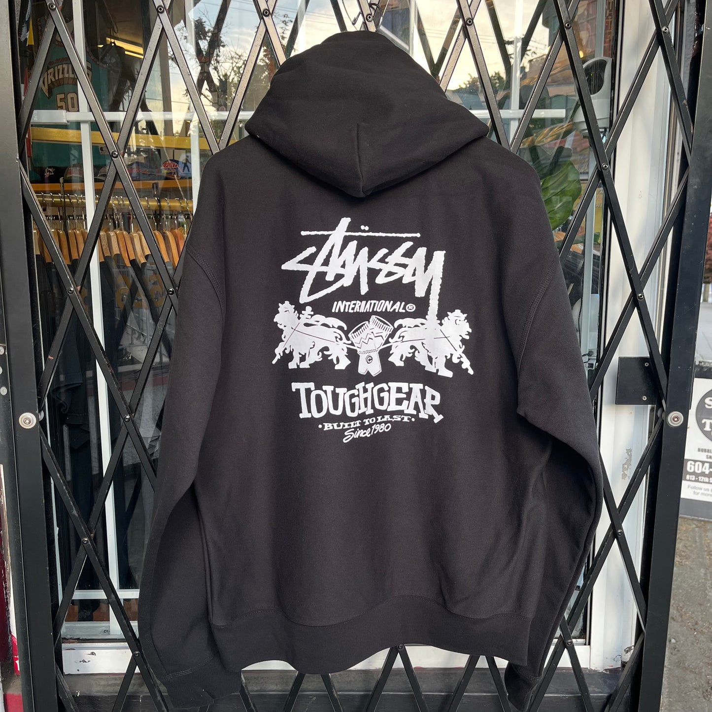Stussy Tough Gear Int. Hoodie - Size XL