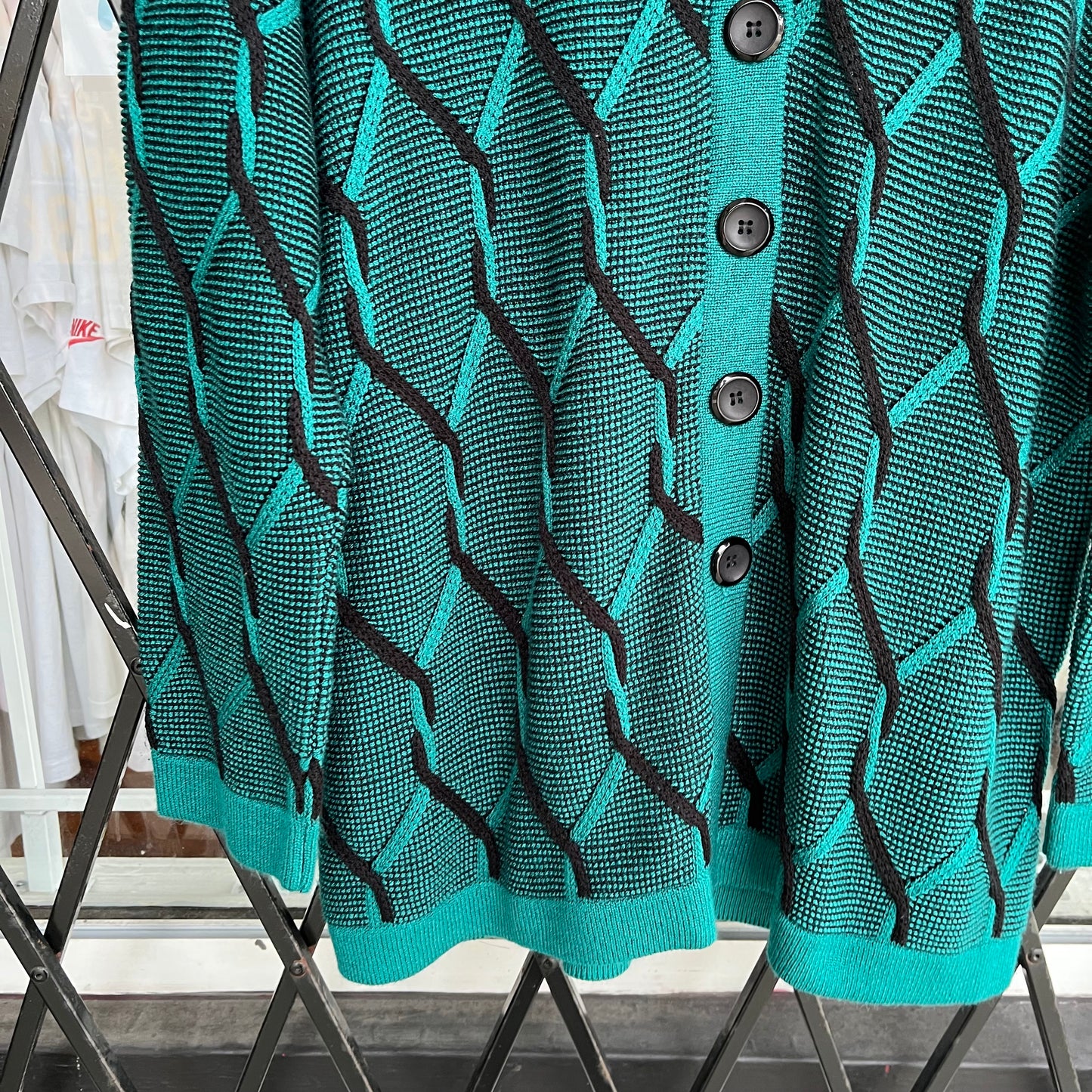 Vintage Knit Cardigan - Size Womens L