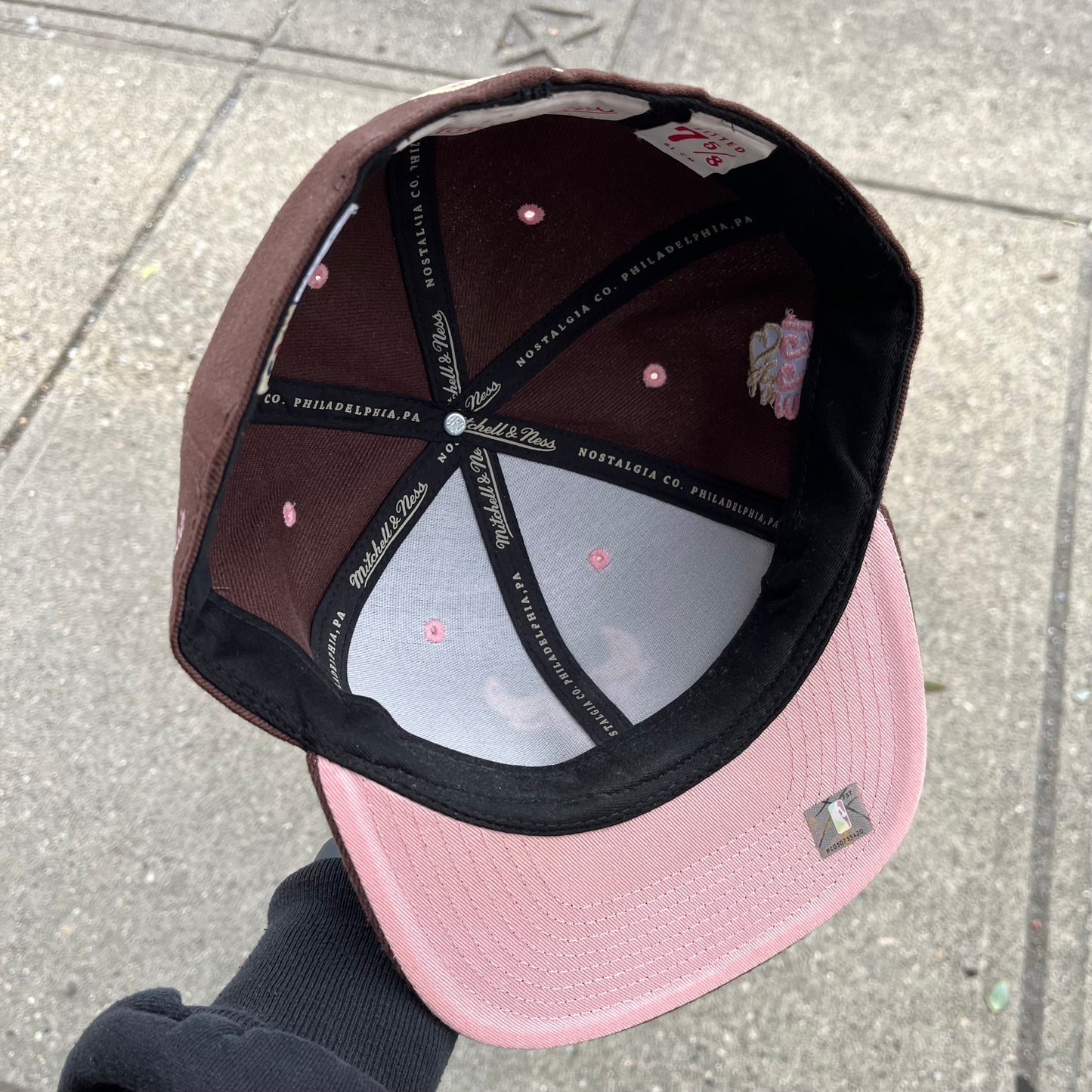 Chicago Bulls M&N Fitted Hat - Size 7 5/8