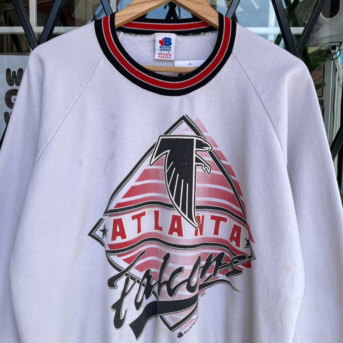 1992 Atlanta Falcons Crewneck - Size L