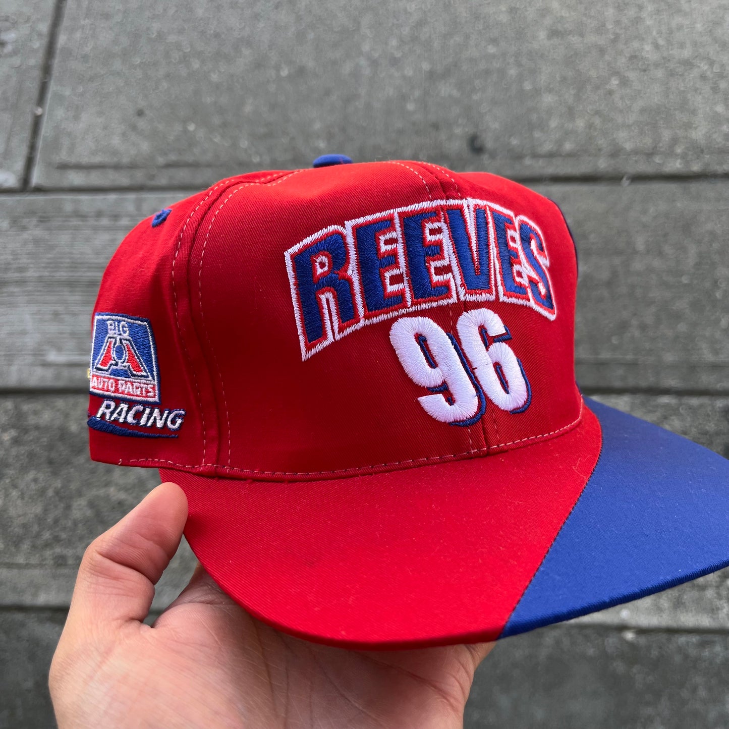 Vintage Reeves Racing Snapback