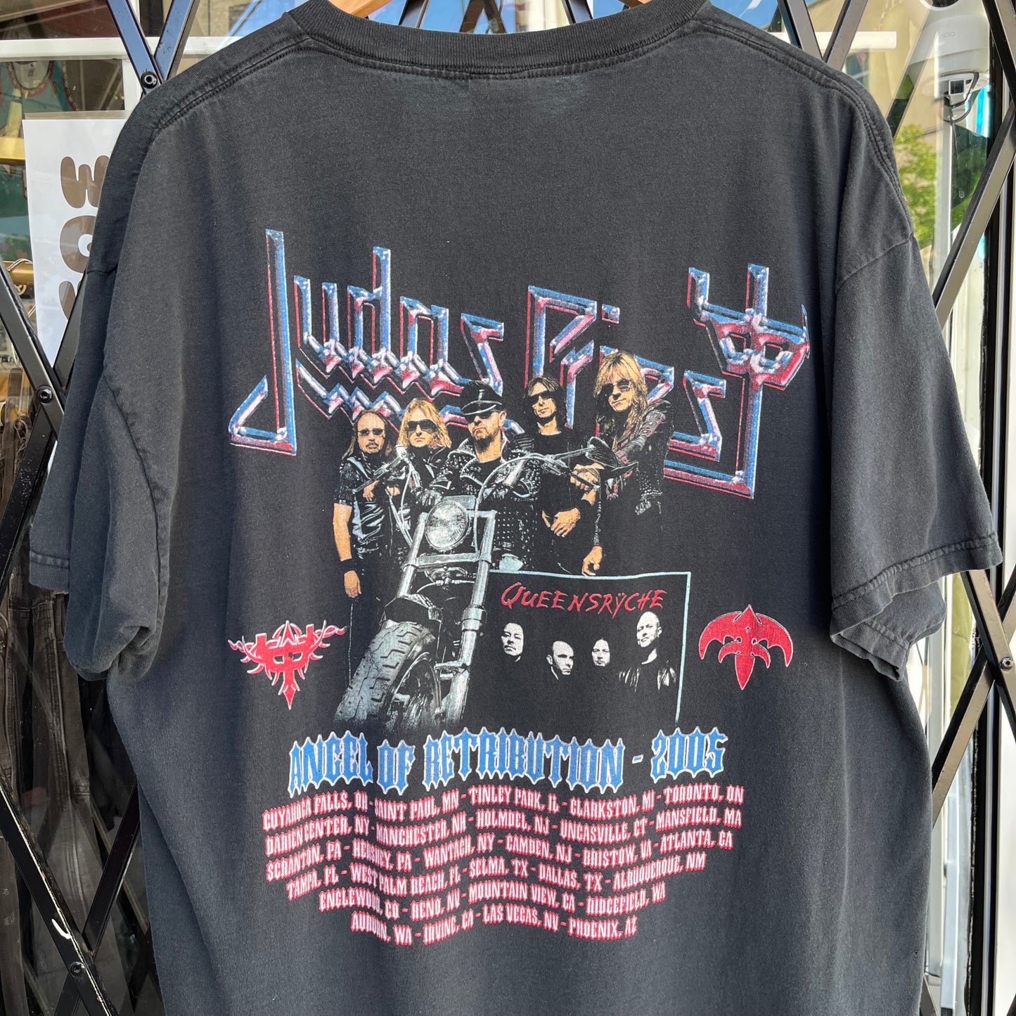 2005 Judas Priest Angel of Retribution Tour Tee - Size XL