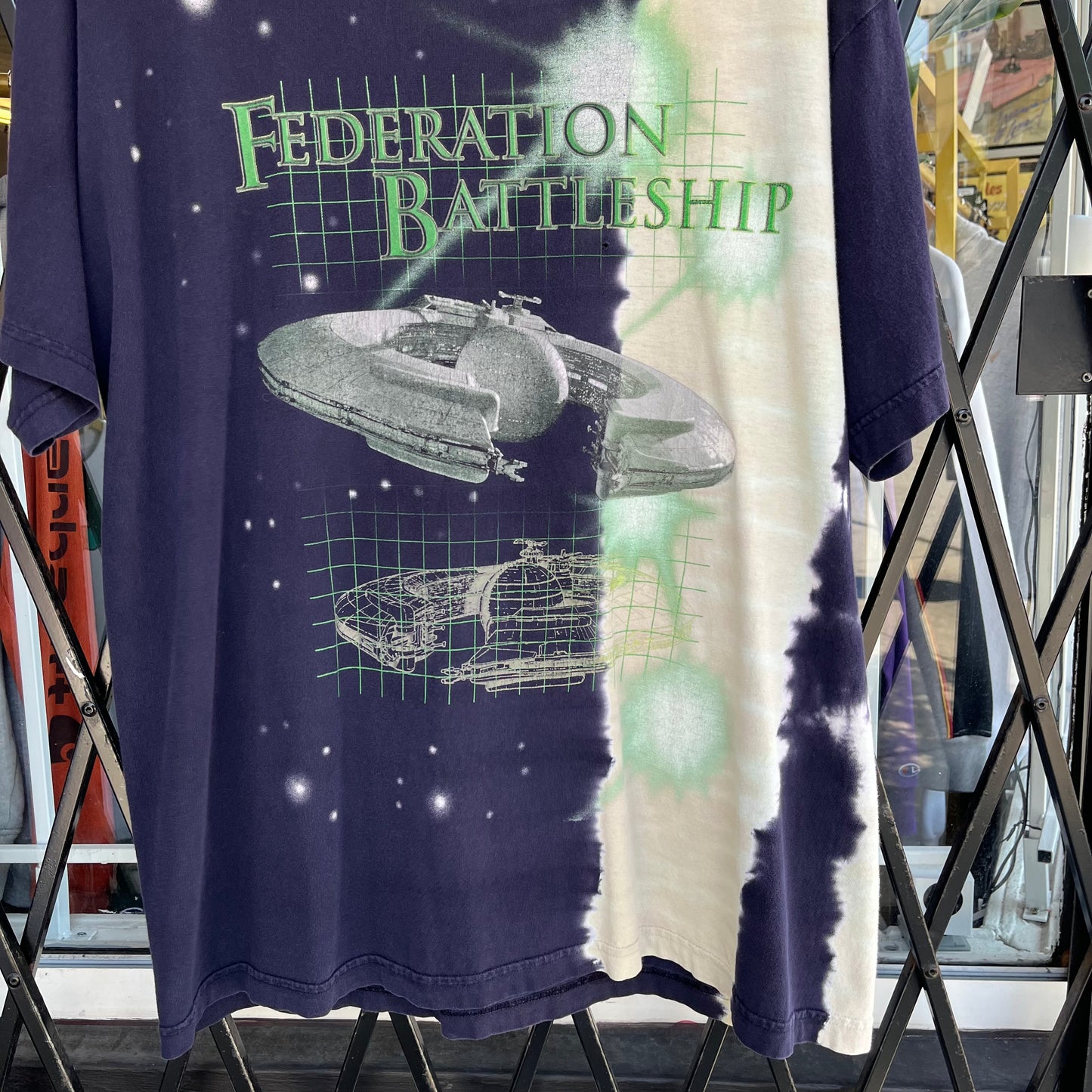 Vintage Starwars Trade Federation Battleship Tee - Size L