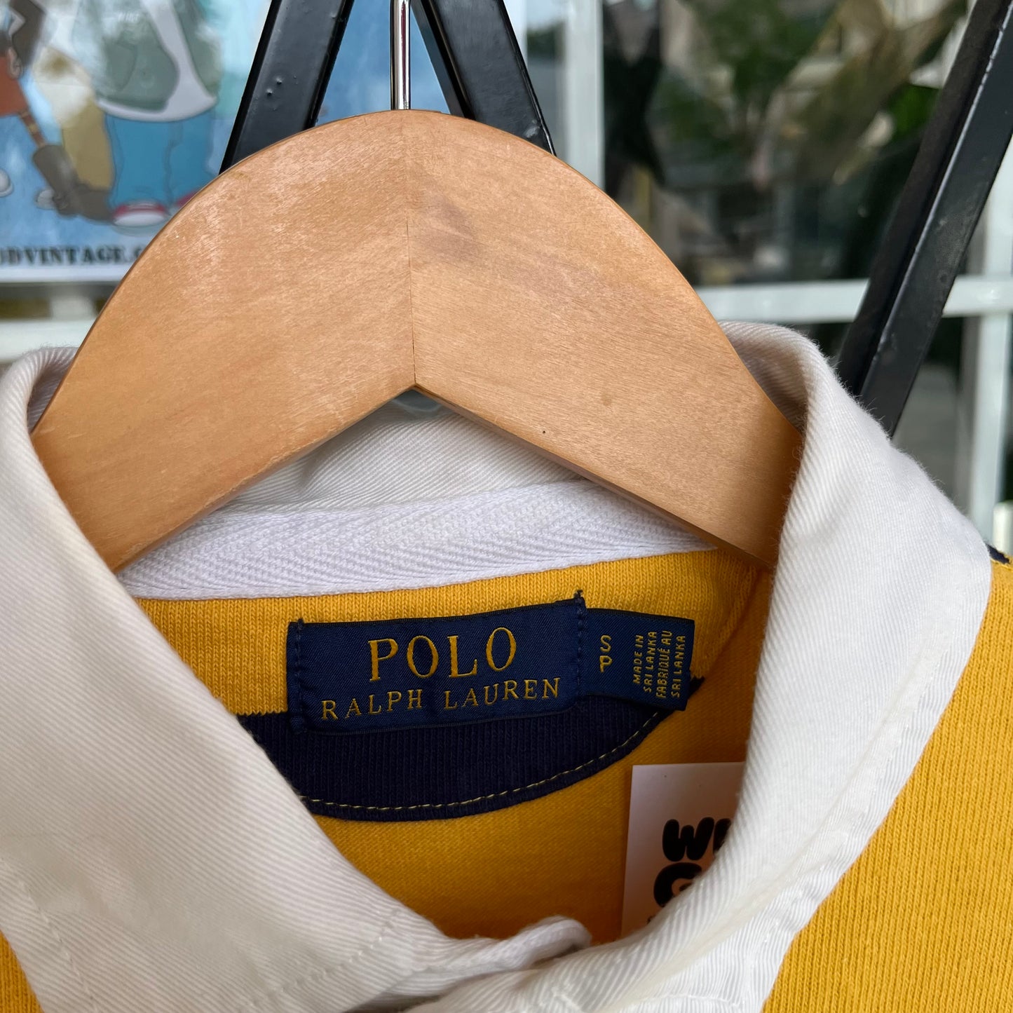 Vintage Polo Ralph Lauren Rugby Long Sleeve - Size S