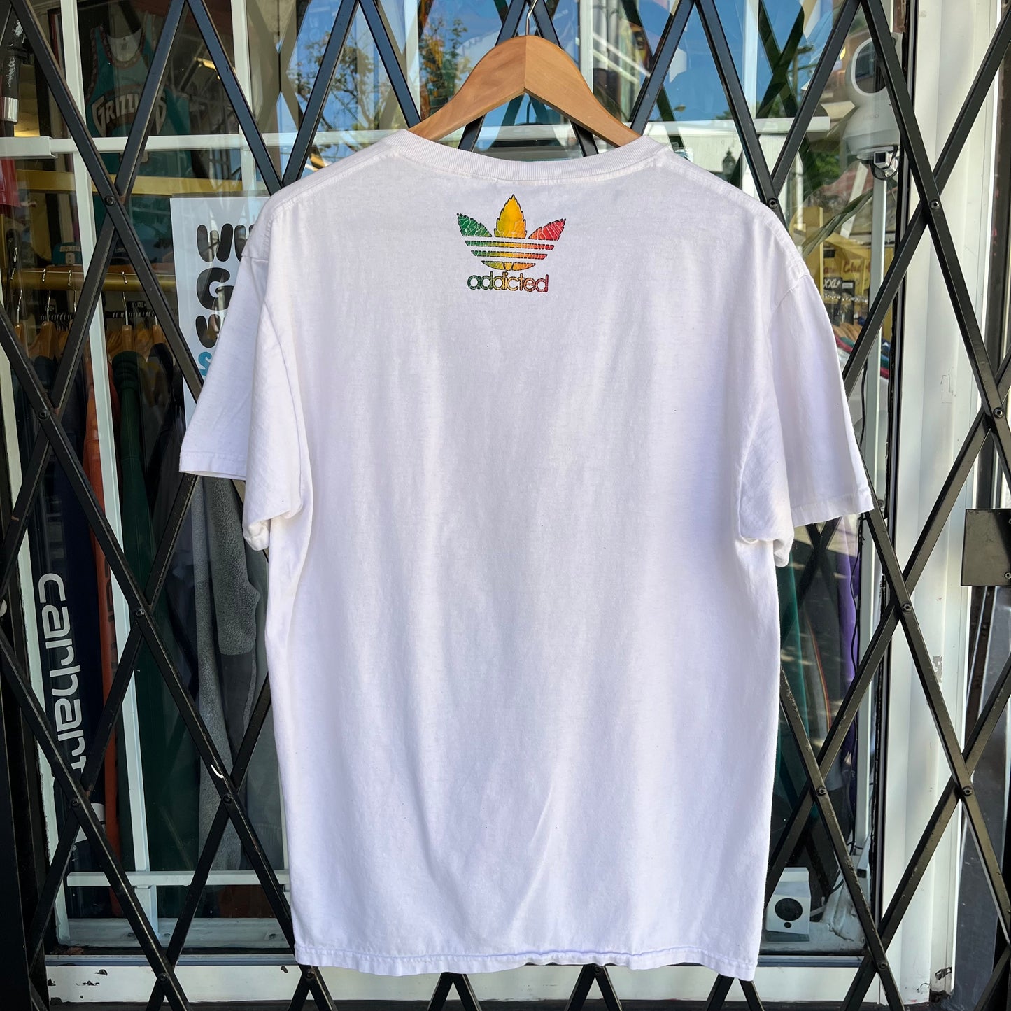Adidas Weed Parody Tee - Size L
